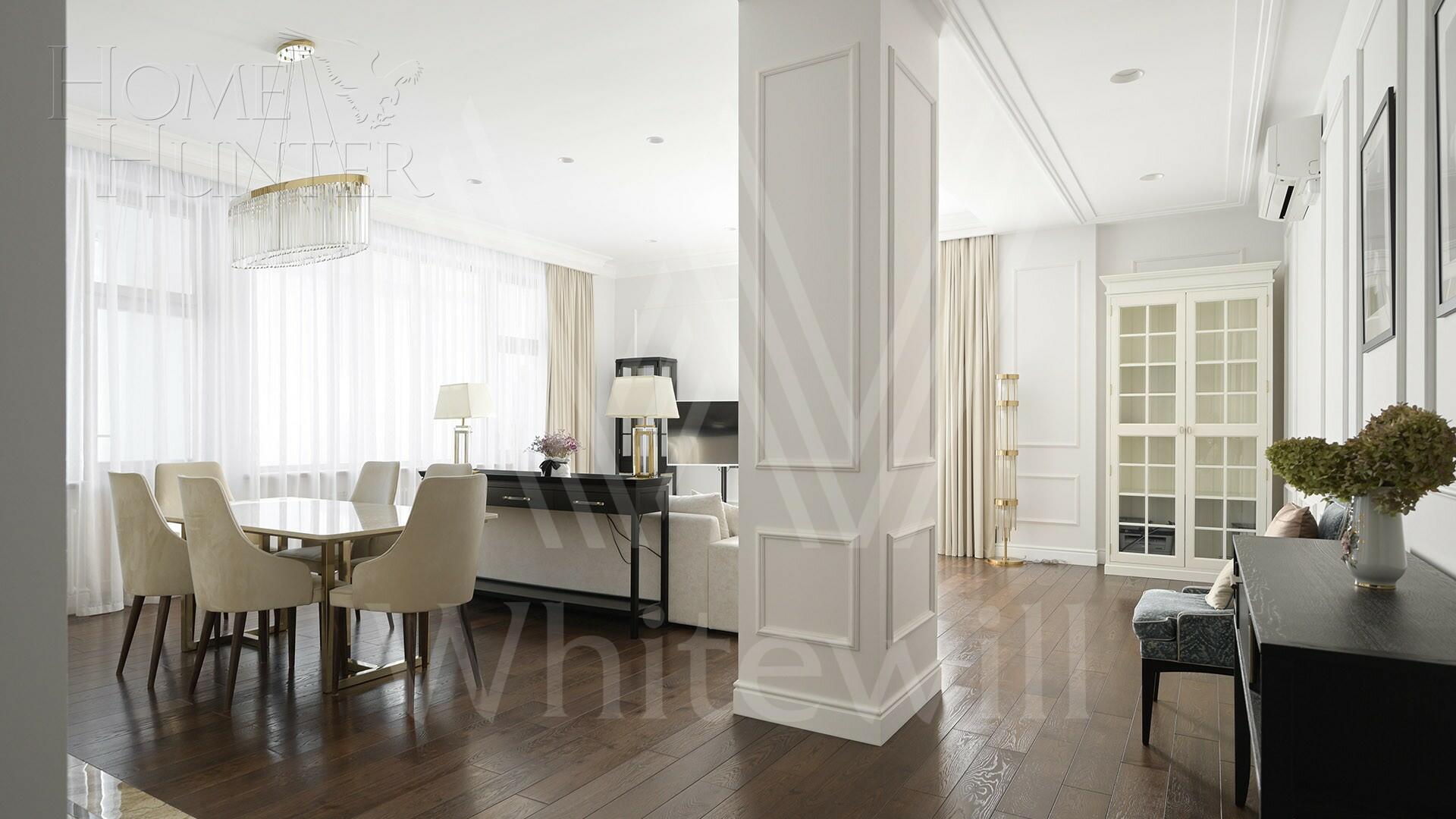 2-КОМН. КВАРТИРА С ОТДЕЛКОЙ 92.3 М² НА 2 ЭТАЖЕ