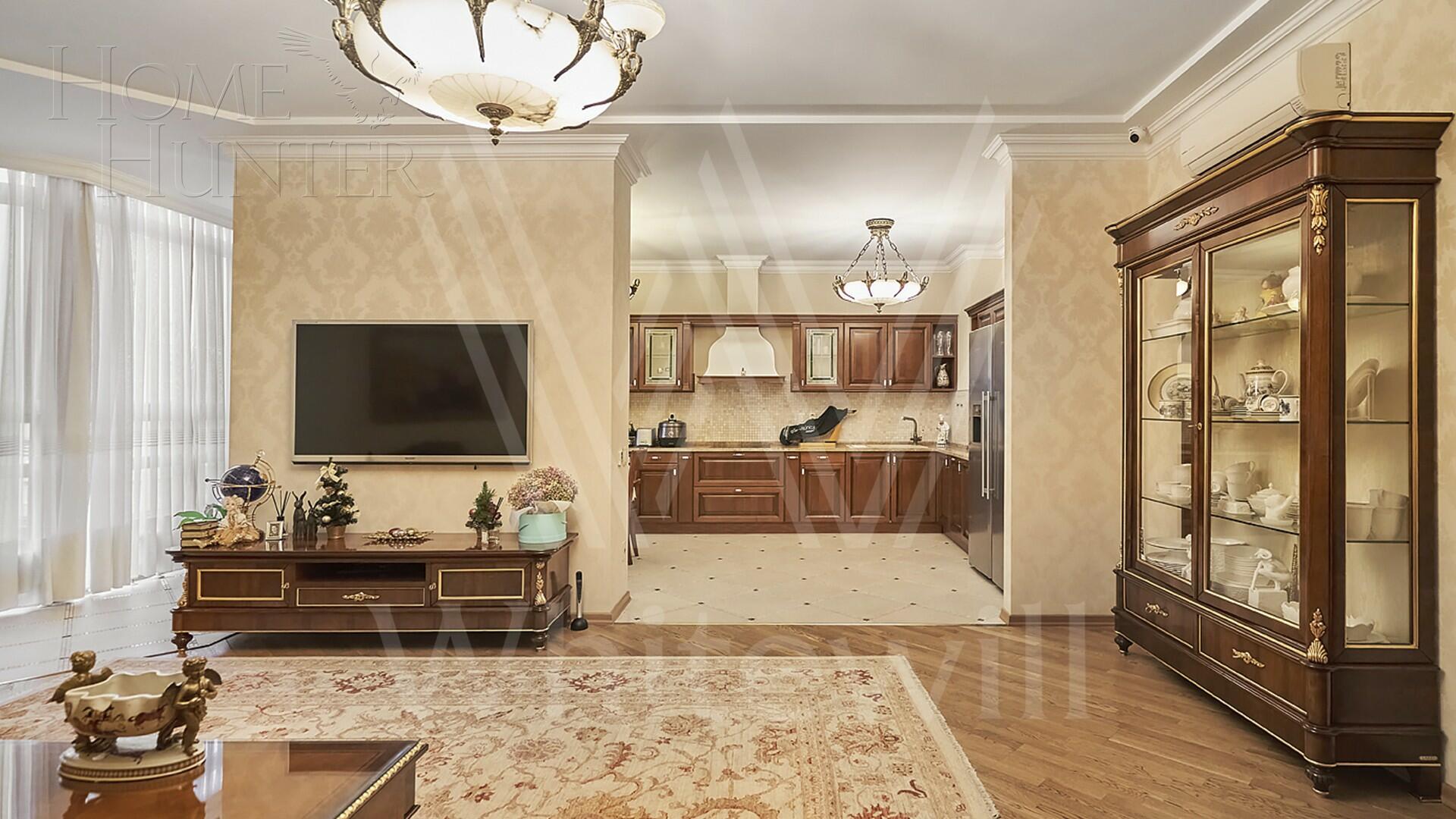 4-КОМН. КВАРТИРА С ОТДЕЛКОЙ 150 М² НА 3 ЭТАЖЕ