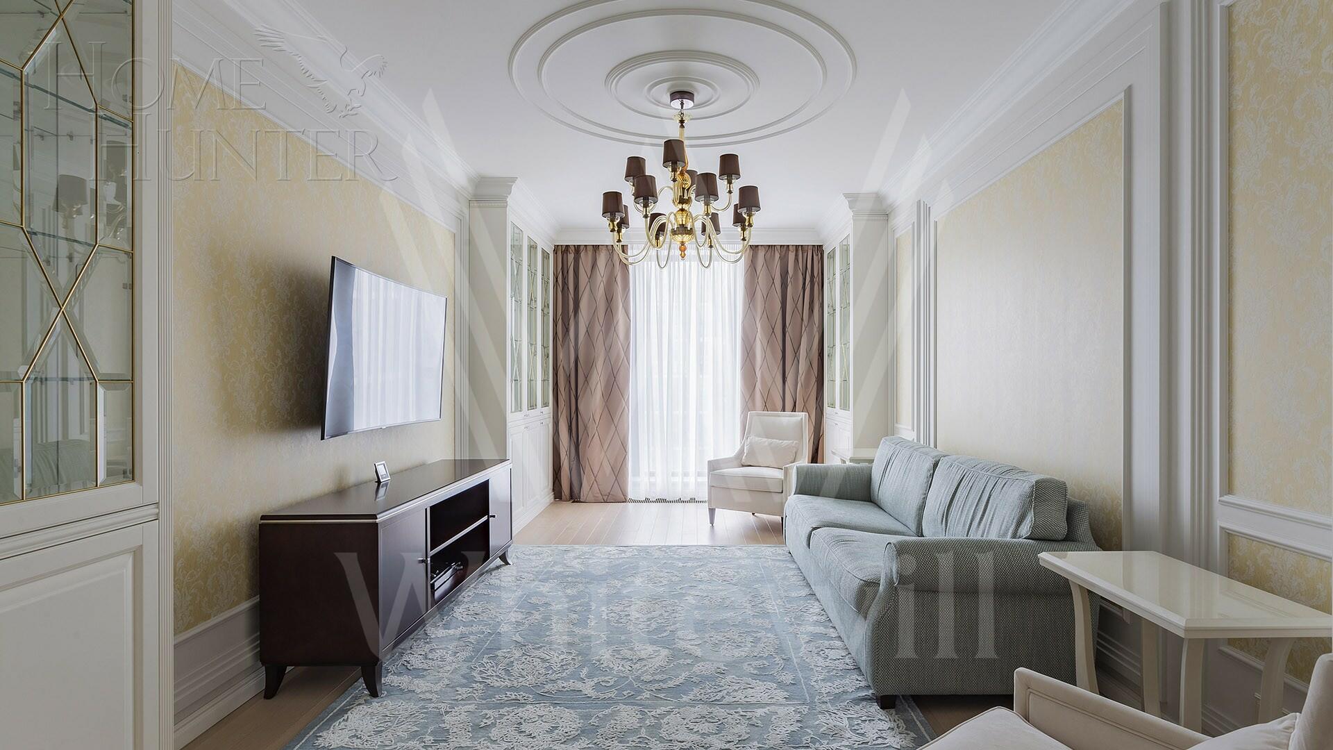 4-КОМН. КВАРТИРА С ОТДЕЛКОЙ 141 М² НА 14 ЭТАЖЕ