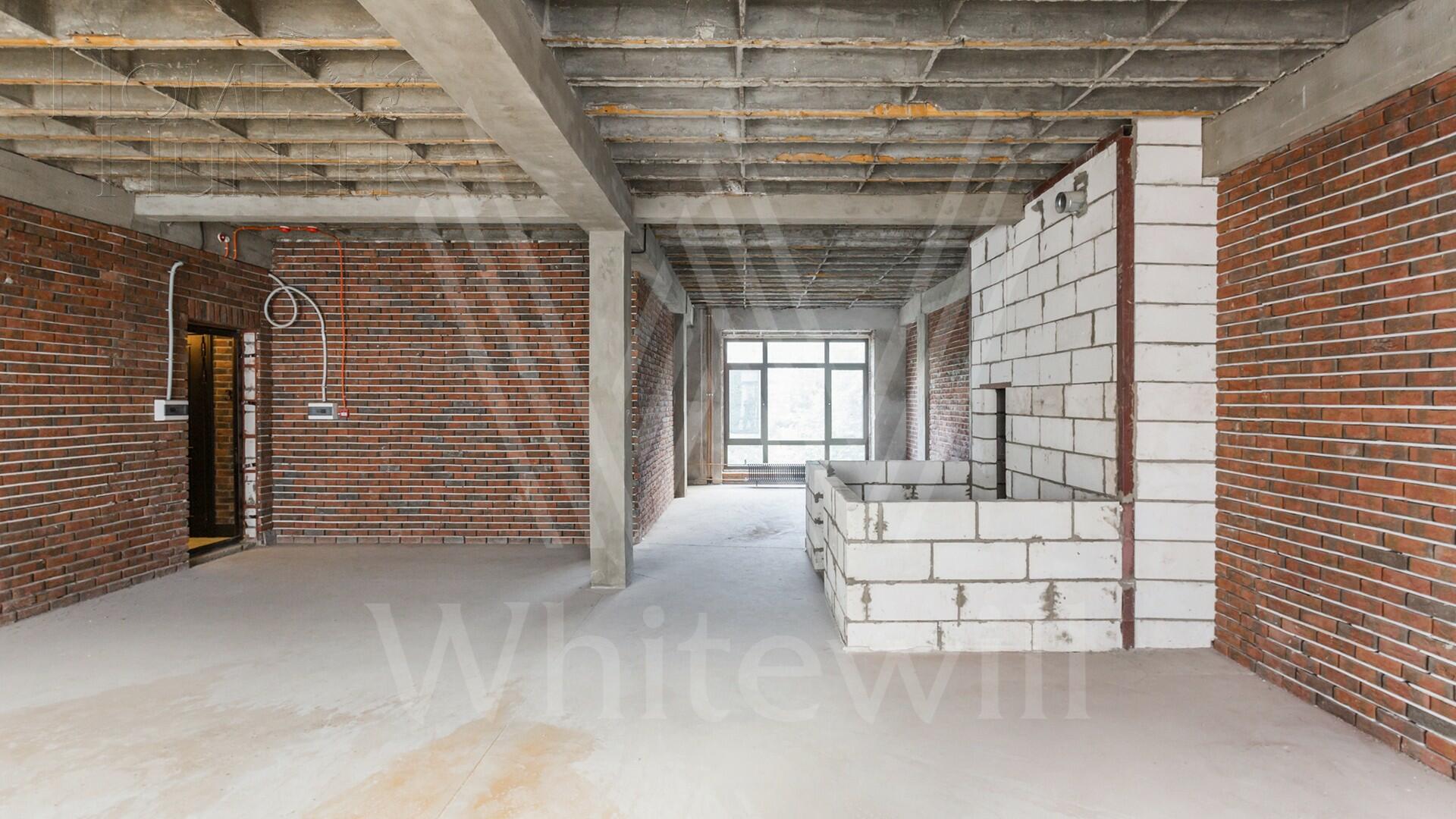 3-КОМН. АПАРТАМЕНТЫ БЕЗ ОТДЕЛКИ 112.7 М² НА 3 ЭТАЖЕ