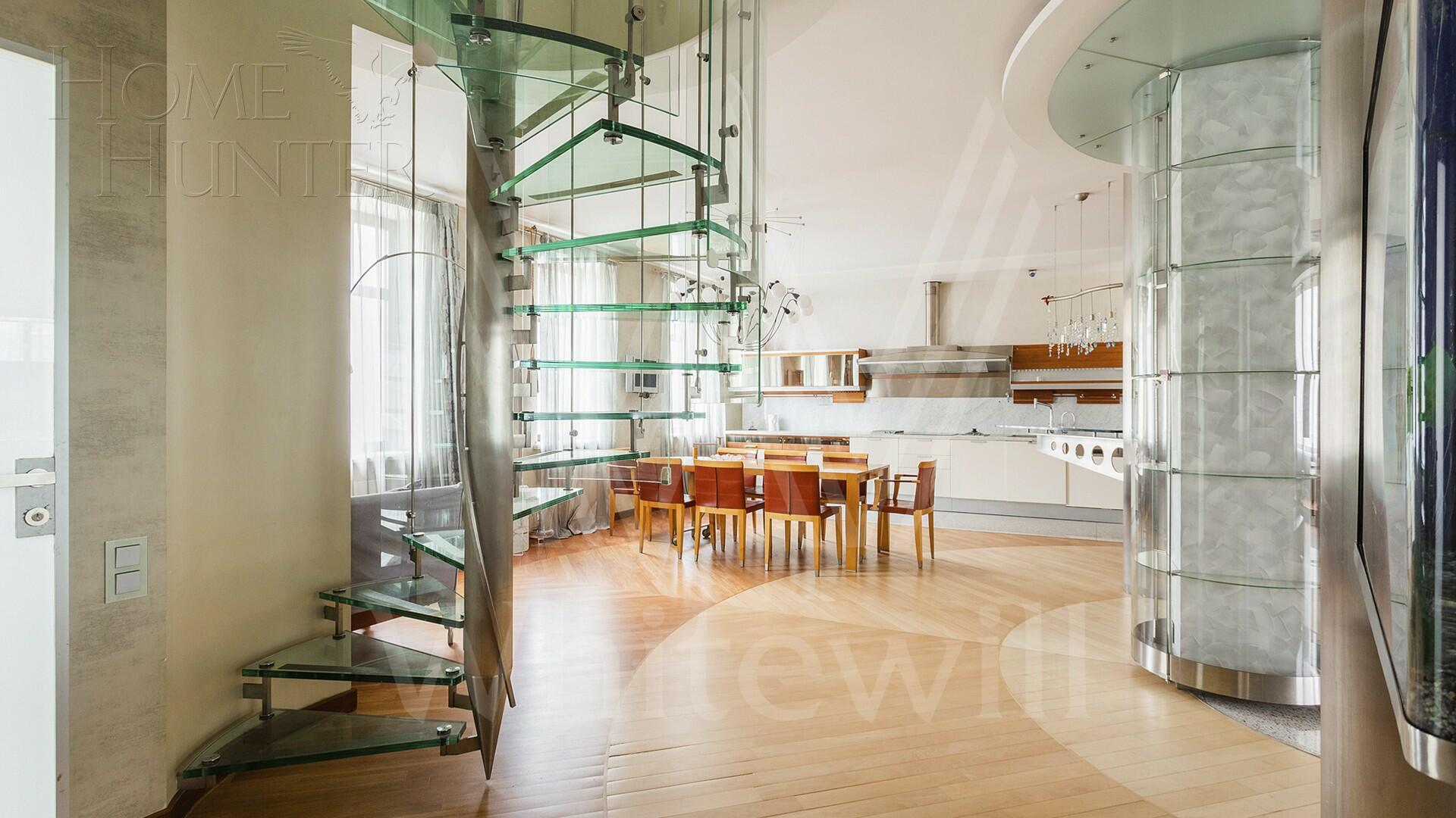 2-УРОВНЕВАЯ КВАРТИРА С ОТДЕЛКОЙ 246 М² НА 4 ЭТАЖЕ