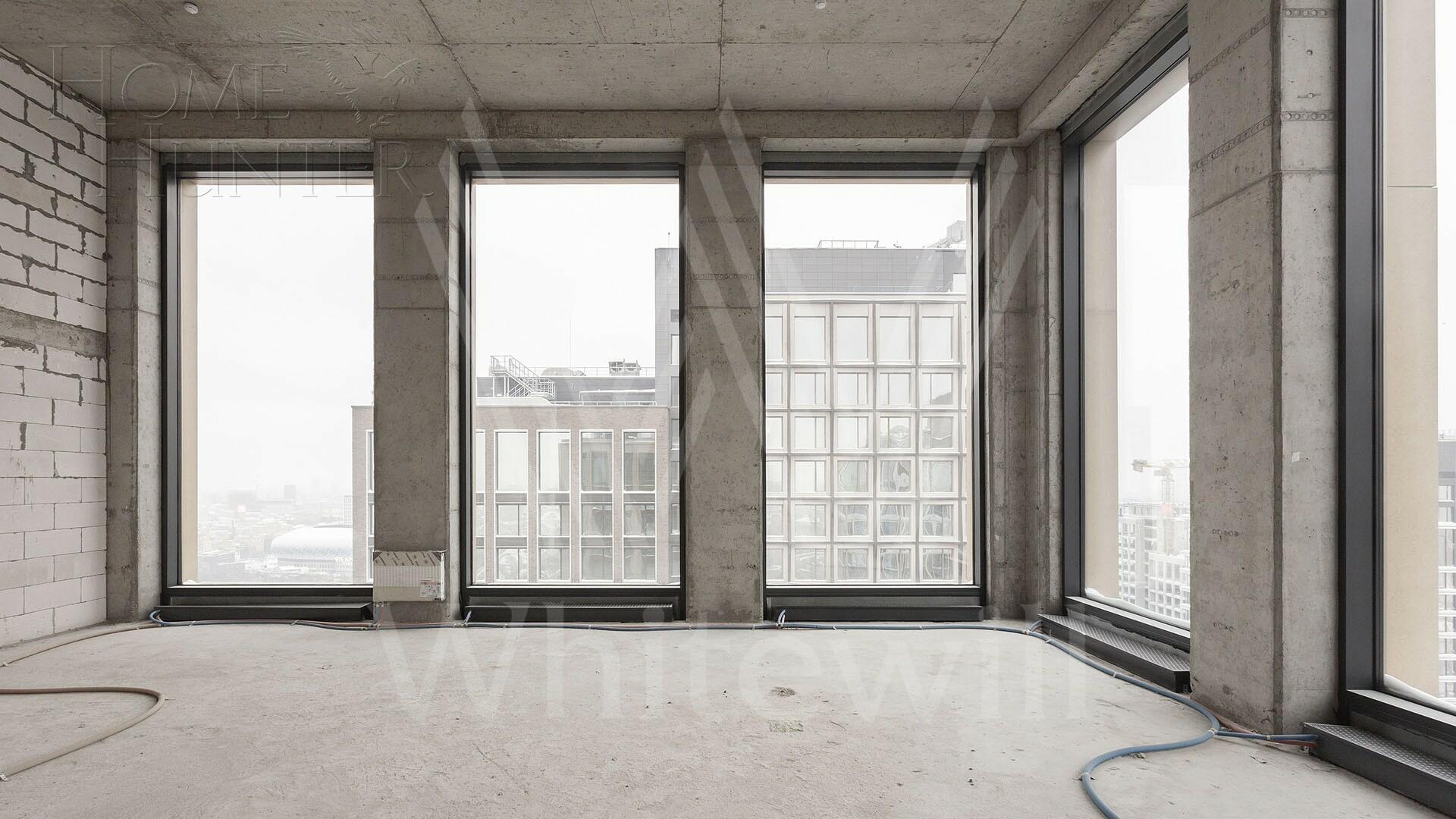 5-КОМН. ПЕНТХАУС БЕЗ ОТДЕЛКИ 187.2 М² НА 37 ЭТАЖЕ