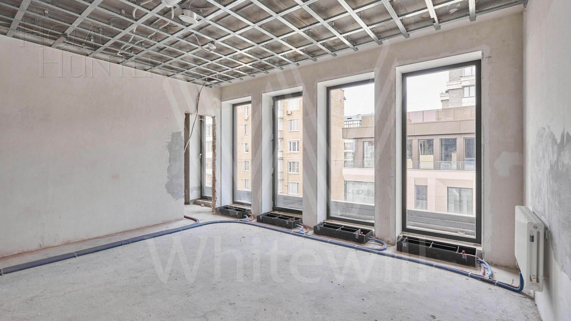 6-КОМН. АПАРТАМЕНТЫ БЕЗ ОТДЕЛКИ 261.4 М² НА 5 ЭТАЖЕ