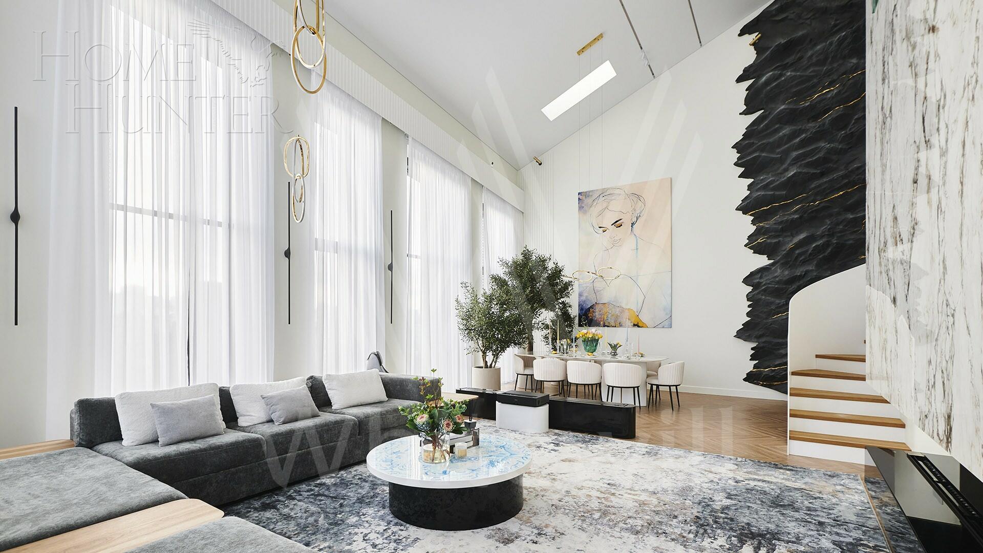 2-УРОВНЕВАЯ КВАРТИРА С ОТДЕЛКОЙ 245 М² НА 5 ЭТАЖЕ