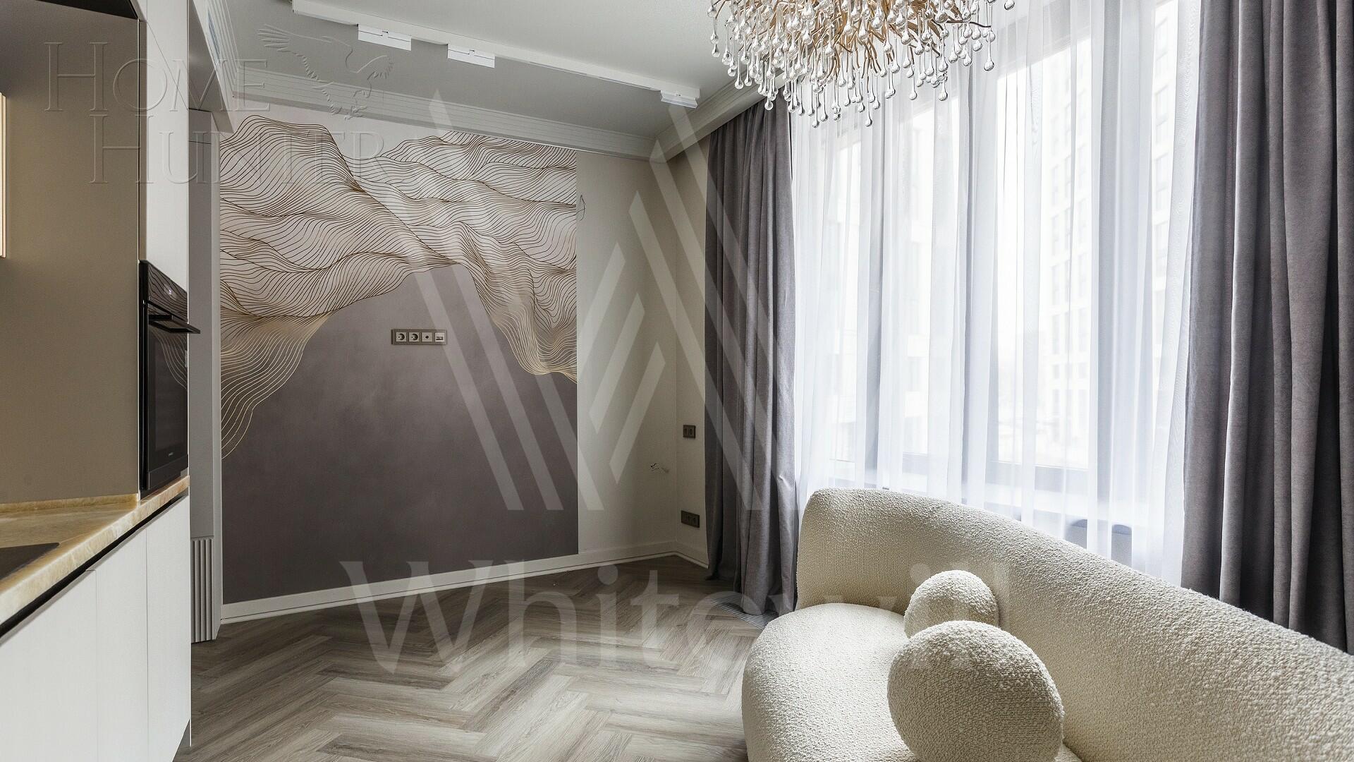 1-КОМН. АПАРТАМЕНТЫ С ОТДЕЛКОЙ 38 М² НА 3 ЭТАЖЕ