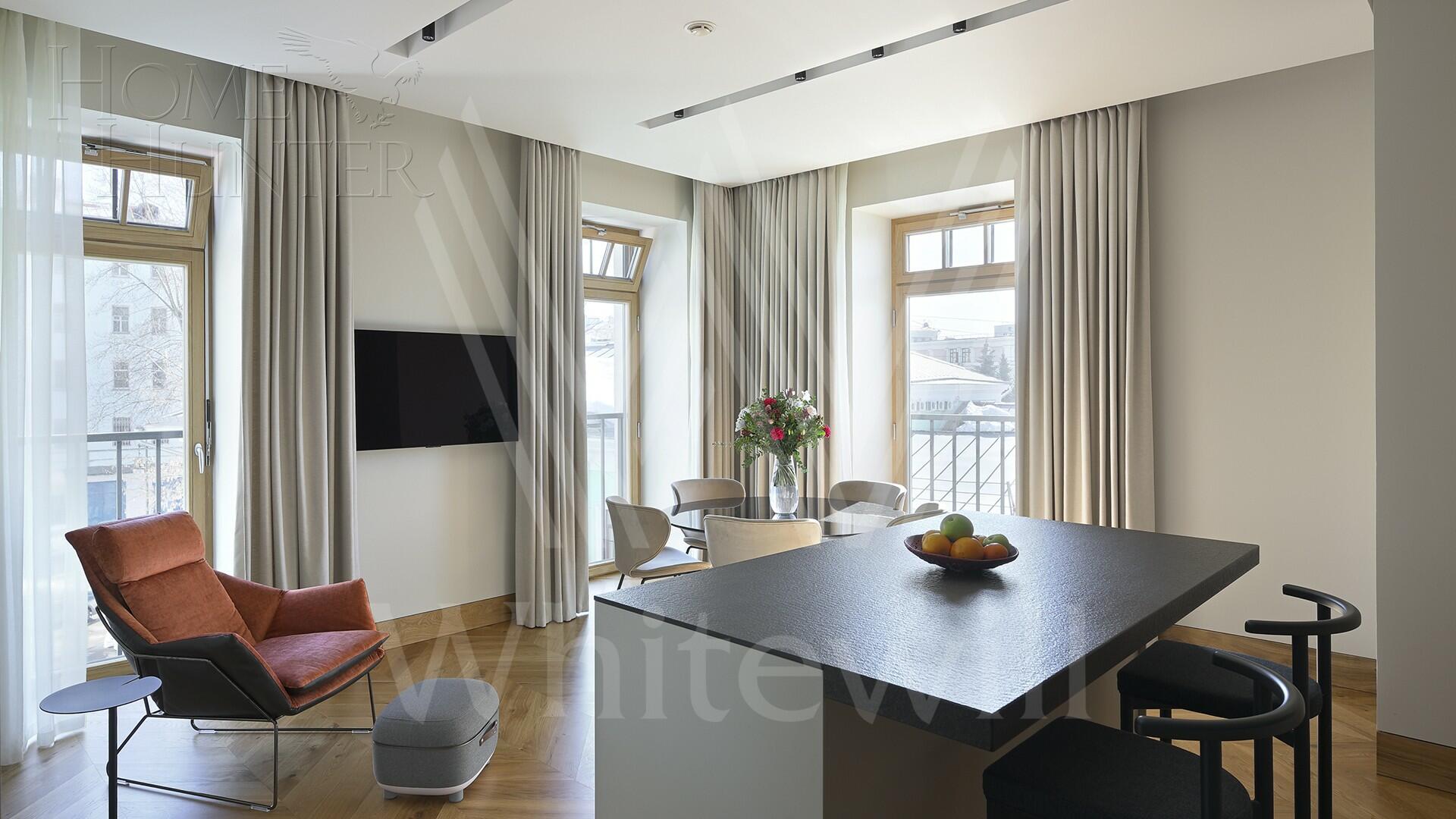 2-КОМН. АПАРТАМЕНТЫ С ОТДЕЛКОЙ 95 М² НА 3 ЭТАЖЕ