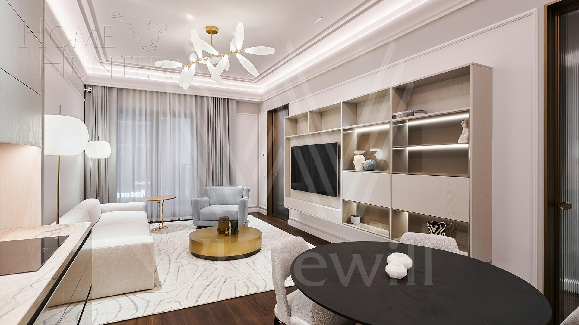 2-КОМН. АПАРТАМЕНТЫ С ОТДЕЛКОЙ 85 М² НА 2 ЭТАЖЕ