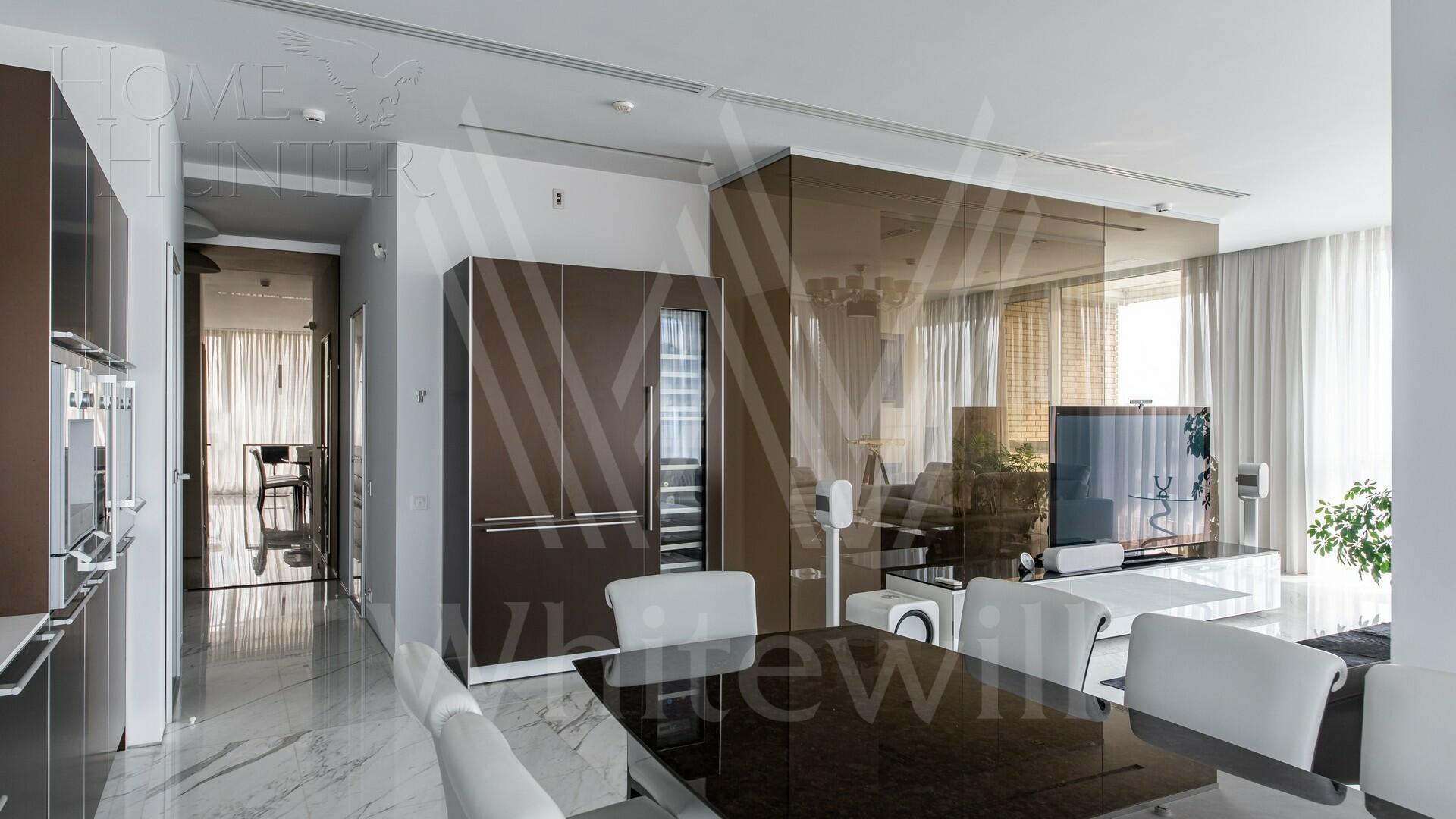 2-УРОВНЕВЫЙ ПЕНТХАУС С ОТДЕЛКОЙ 220 М² НА 14 ЭТАЖЕ