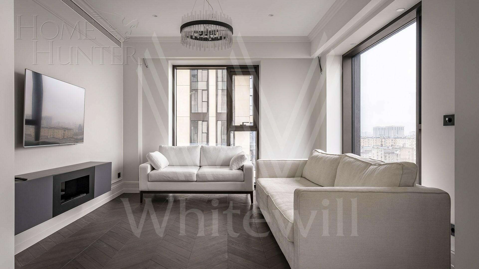 3-КОМН. АПАРТАМЕНТЫ С ОТДЕЛКОЙ 86.7 М² НА 13 ЭТАЖЕ