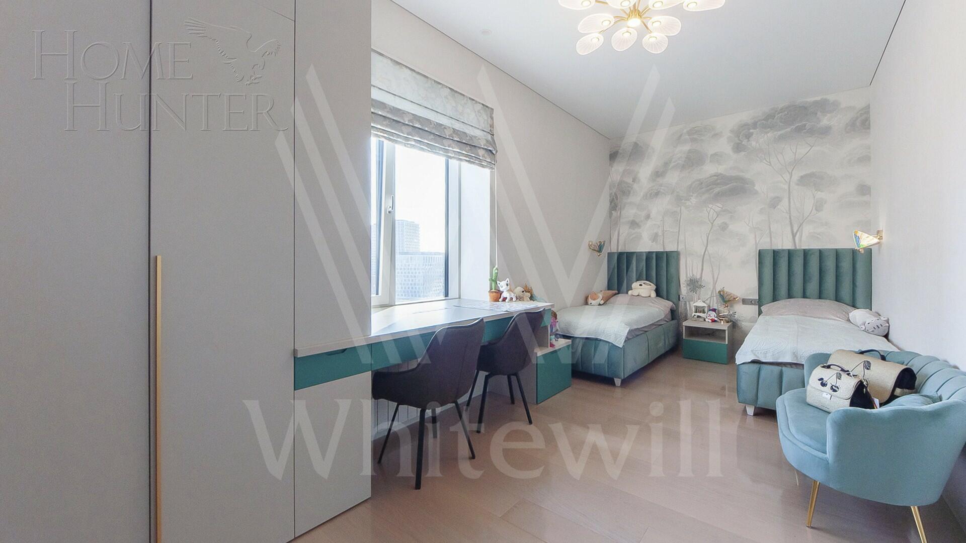 3-КОМН. КВАРТИРА С ОТДЕЛКОЙ 124 М² НА 12 ЭТАЖЕ