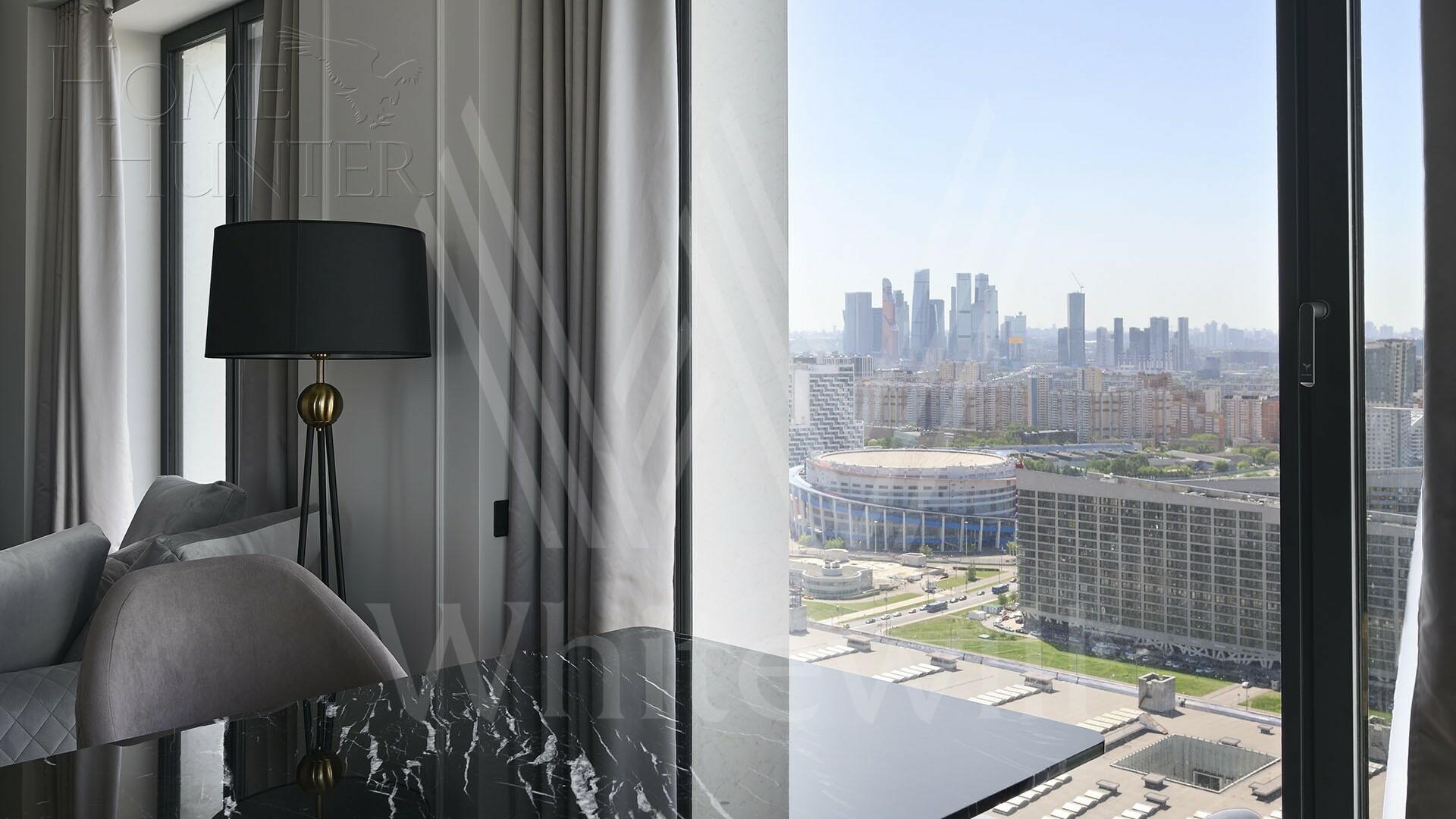 3-КОМН. КВАРТИРА С ОТДЕЛКОЙ 113 М² НА 32 ЭТАЖЕ