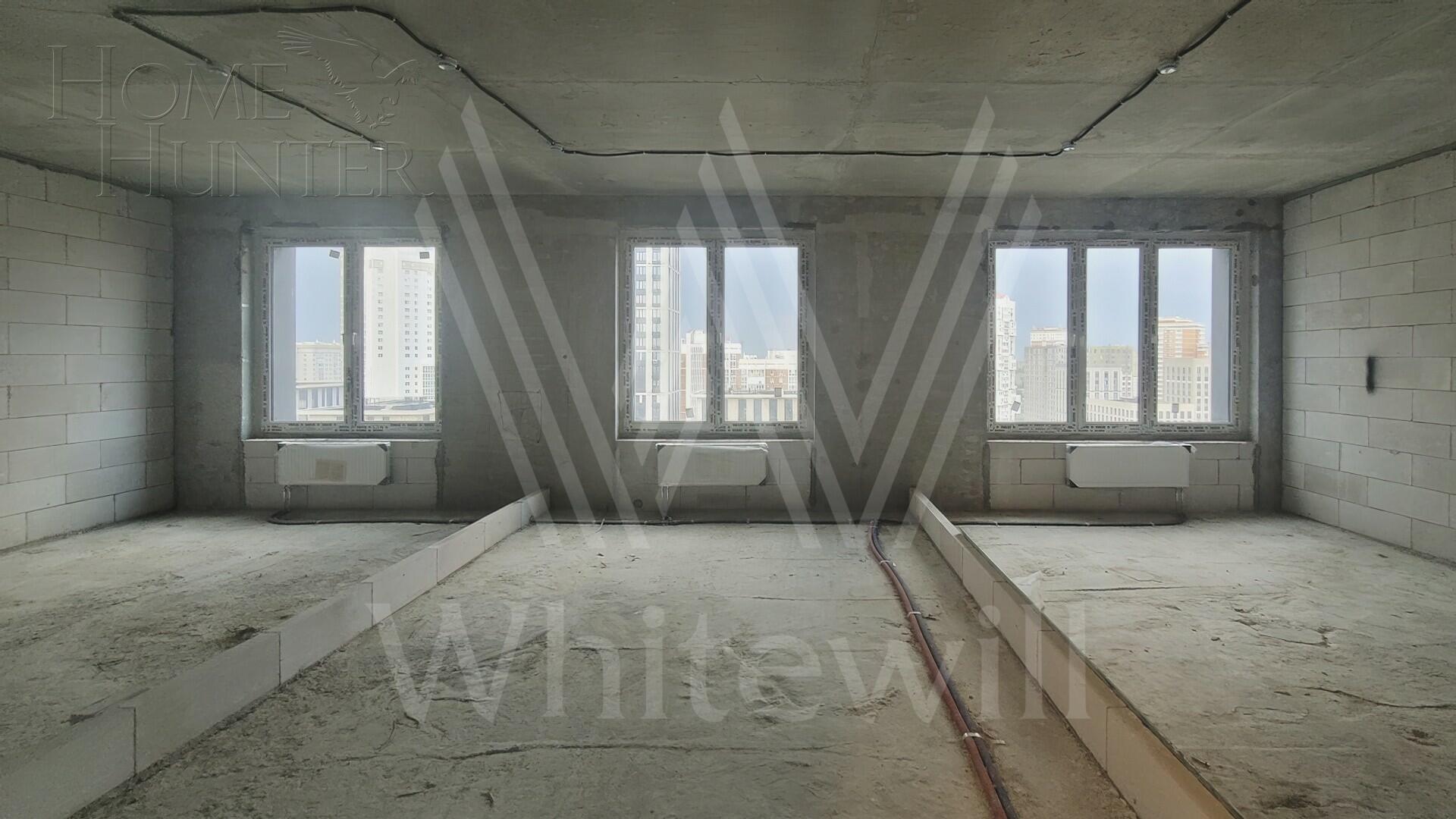 3-КОМН. КВАРТИРА БЕЗ ОТДЕЛКИ 62.9 М² НА 15 ЭТАЖЕ