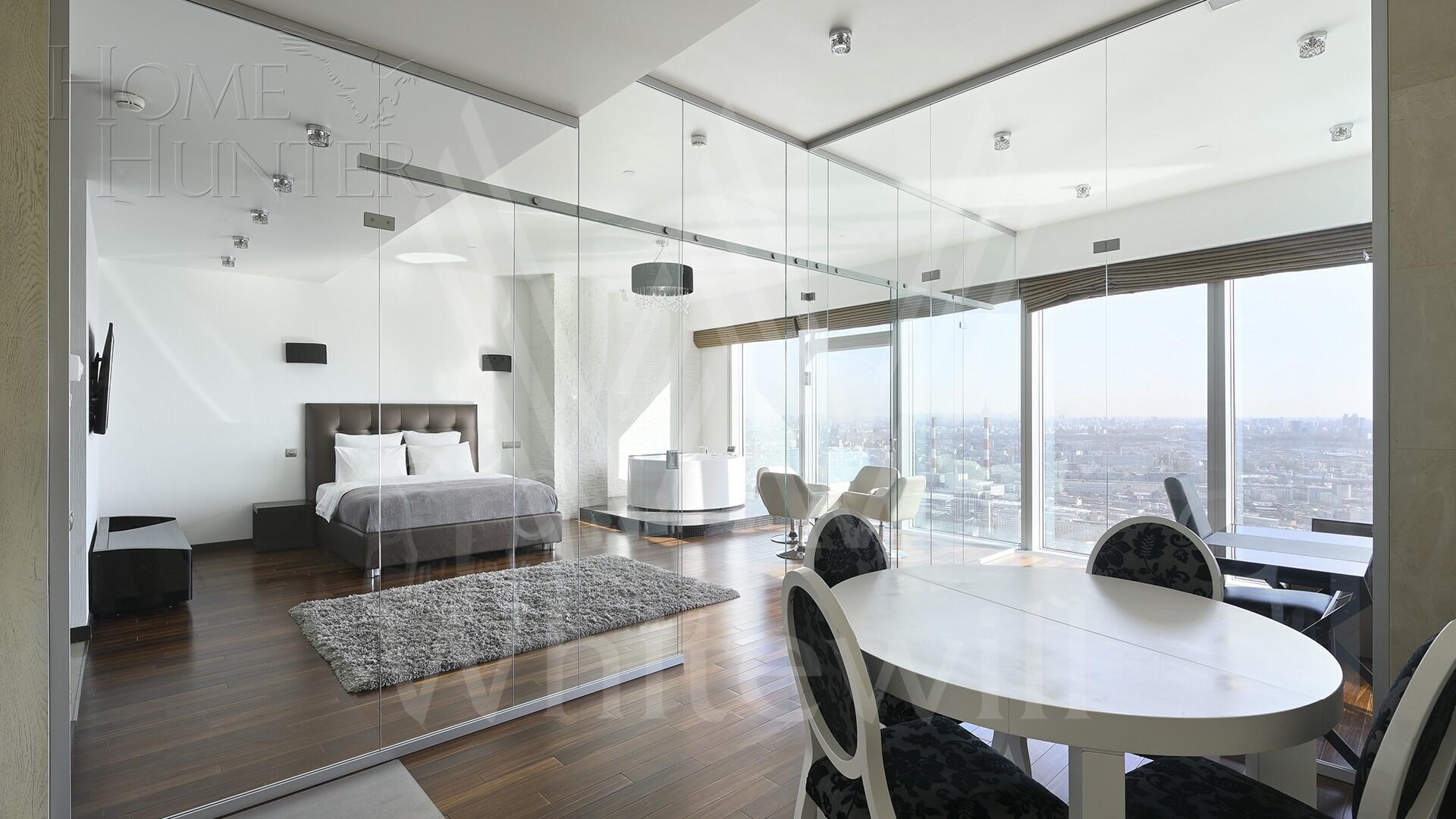 2-КОМН. АПАРТАМЕНТЫ С ОТДЕЛКОЙ 110 М² НА 48 ЭТАЖЕ