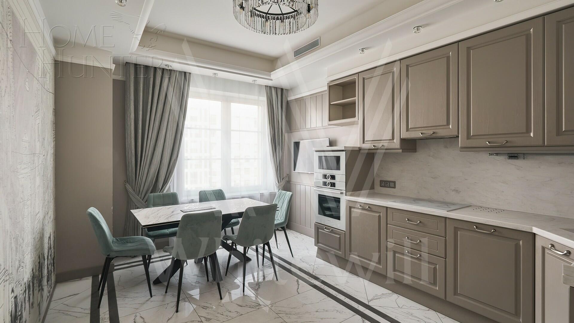 4-КОМН. КВАРТИРА С ОТДЕЛКОЙ 117.2 М² НА 5 ЭТАЖЕ