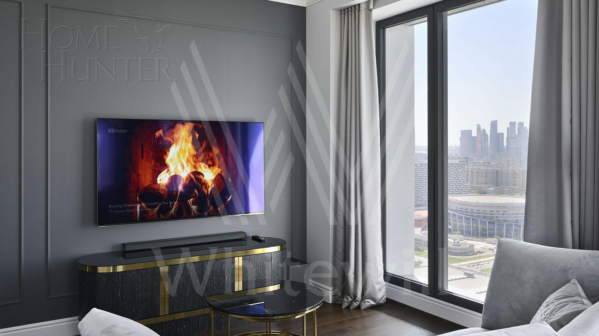 3-КОМН. КВАРТИРА С ОТДЕЛКОЙ 113 М² НА 32 ЭТАЖЕ