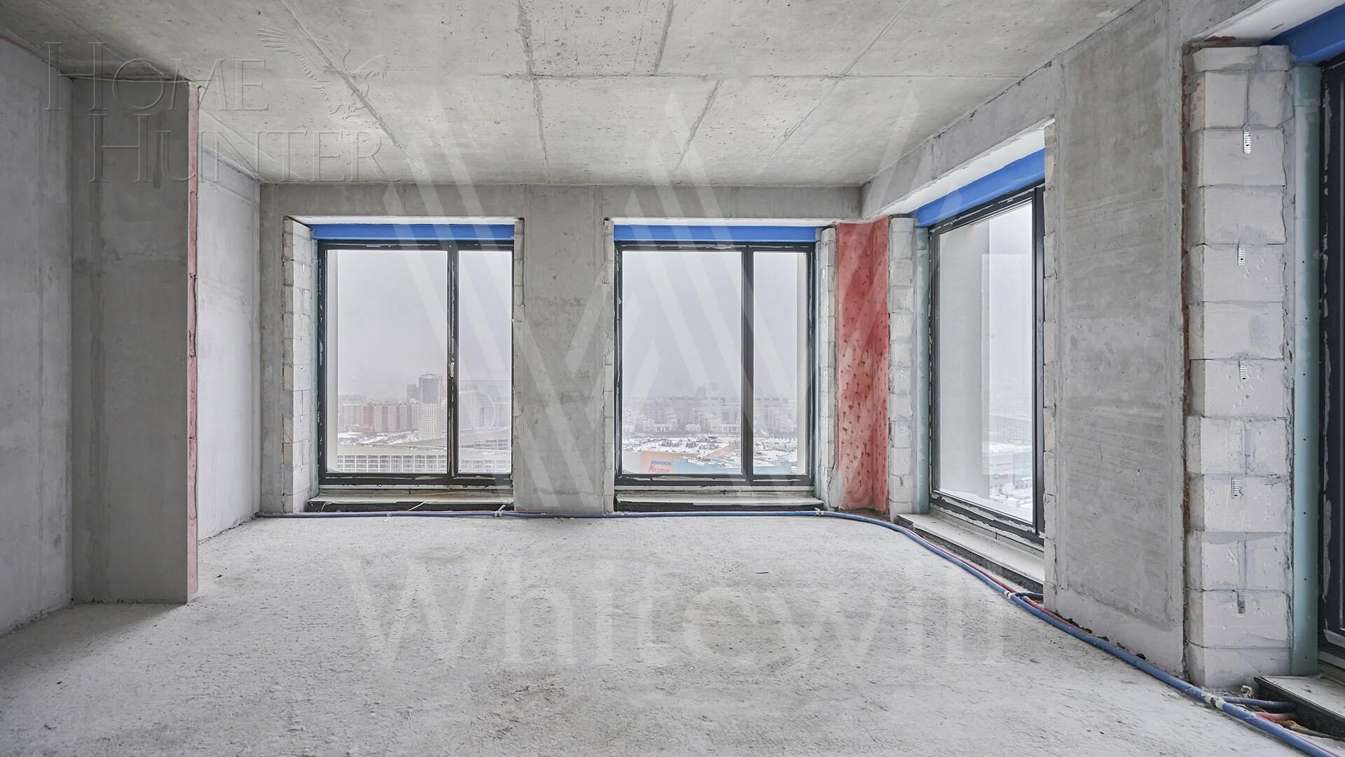 5-КОМН. КВАРТИРА БЕЗ ОТДЕЛКИ 160 М² НА 31 ЭТАЖЕ