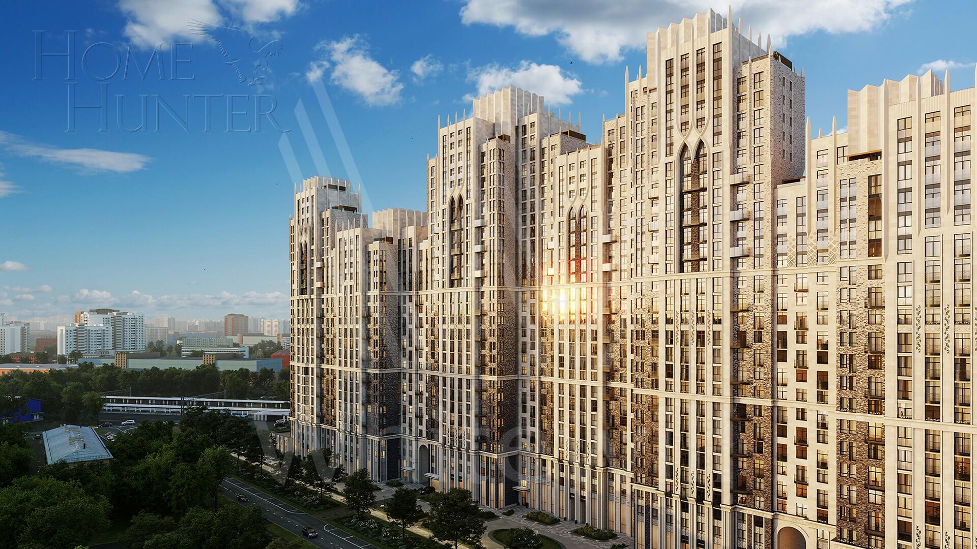 4-КОМН. КВАРТИРА БЕЗ ОТДЕЛКИ 76.5 М² НА 18 ЭТАЖЕ