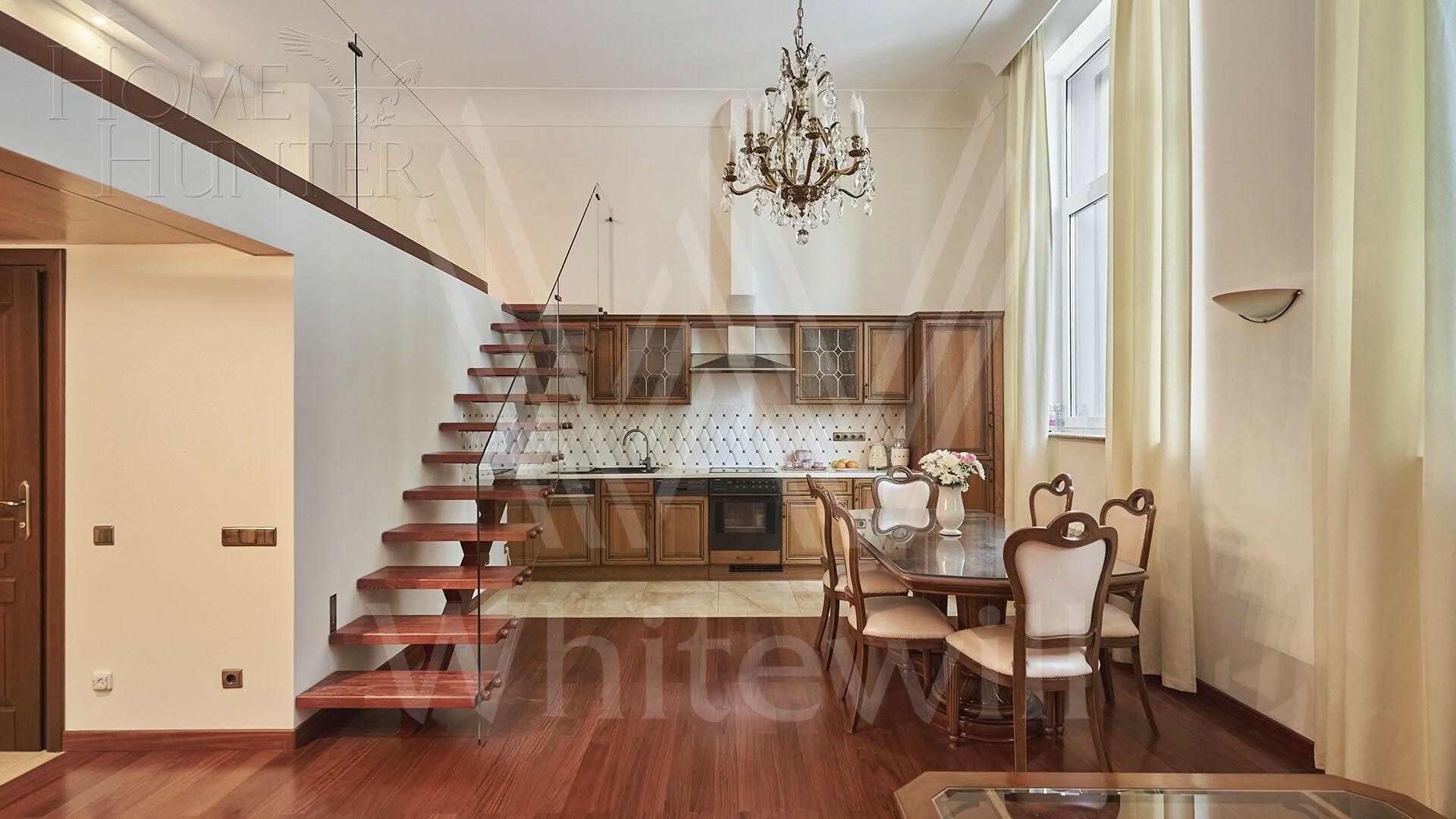 2-УРОВНЕВАЯ КВАРТИРА С ОТДЕЛКОЙ 101.7 М² НА 1 ЭТАЖЕ