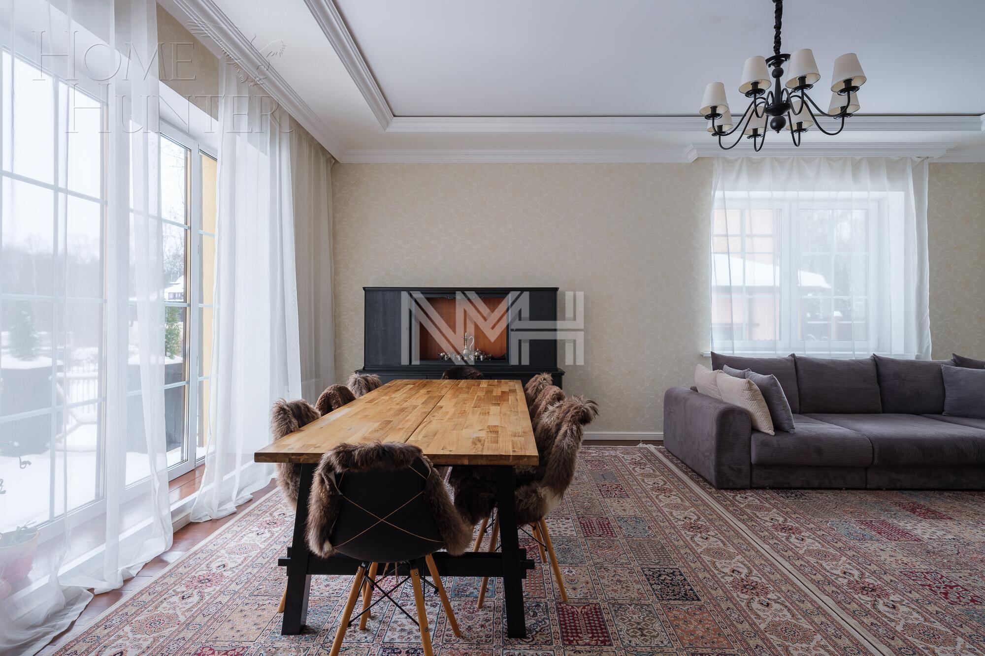 2-этажный коттедж 380 м² с отделкой