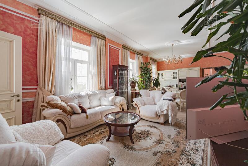 2-УРОВНЕВАЯ КВАРТИРА С ОТДЕЛКОЙ 129.3 М² НА 7 ЭТАЖЕ