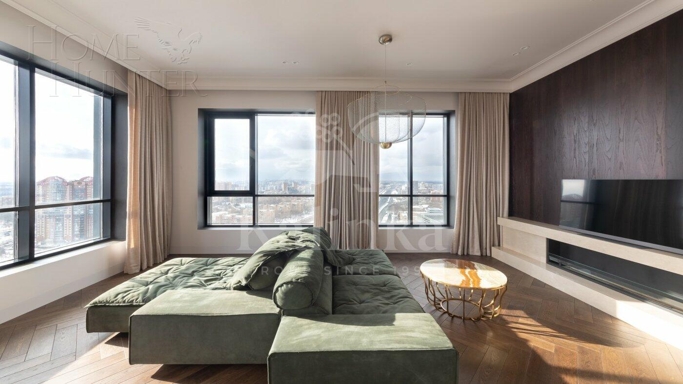 4-КОМН. КВАРТИРА С ОТДЕЛКОЙ 104.9 М² НА 29 ЭТАЖЕ