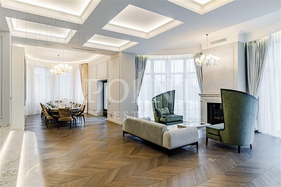 3-этажный коттедж 1 445 м² с отделкой