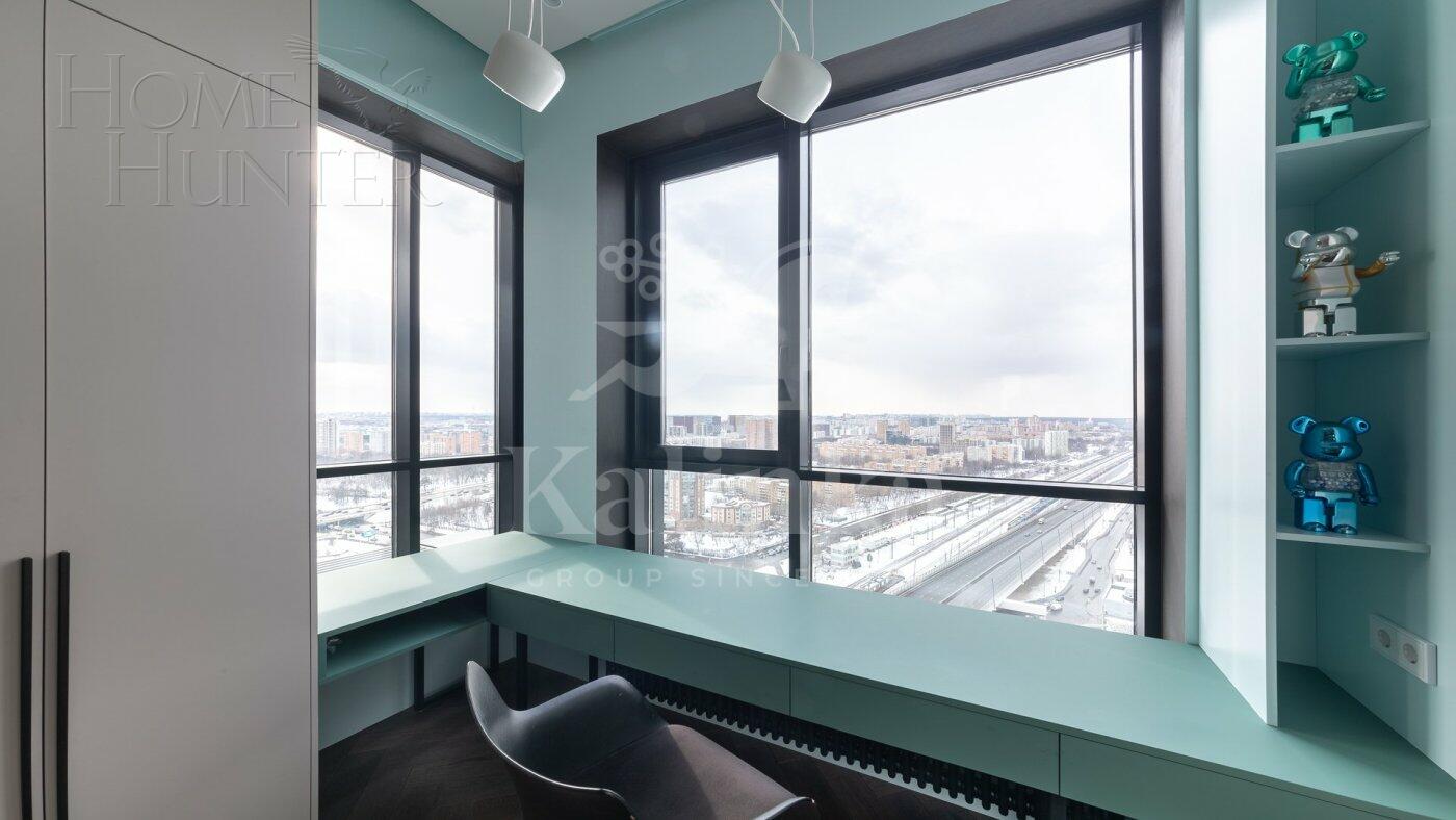 4-КОМН. КВАРТИРА С ОТДЕЛКОЙ 104.9 М² НА 29 ЭТАЖЕ