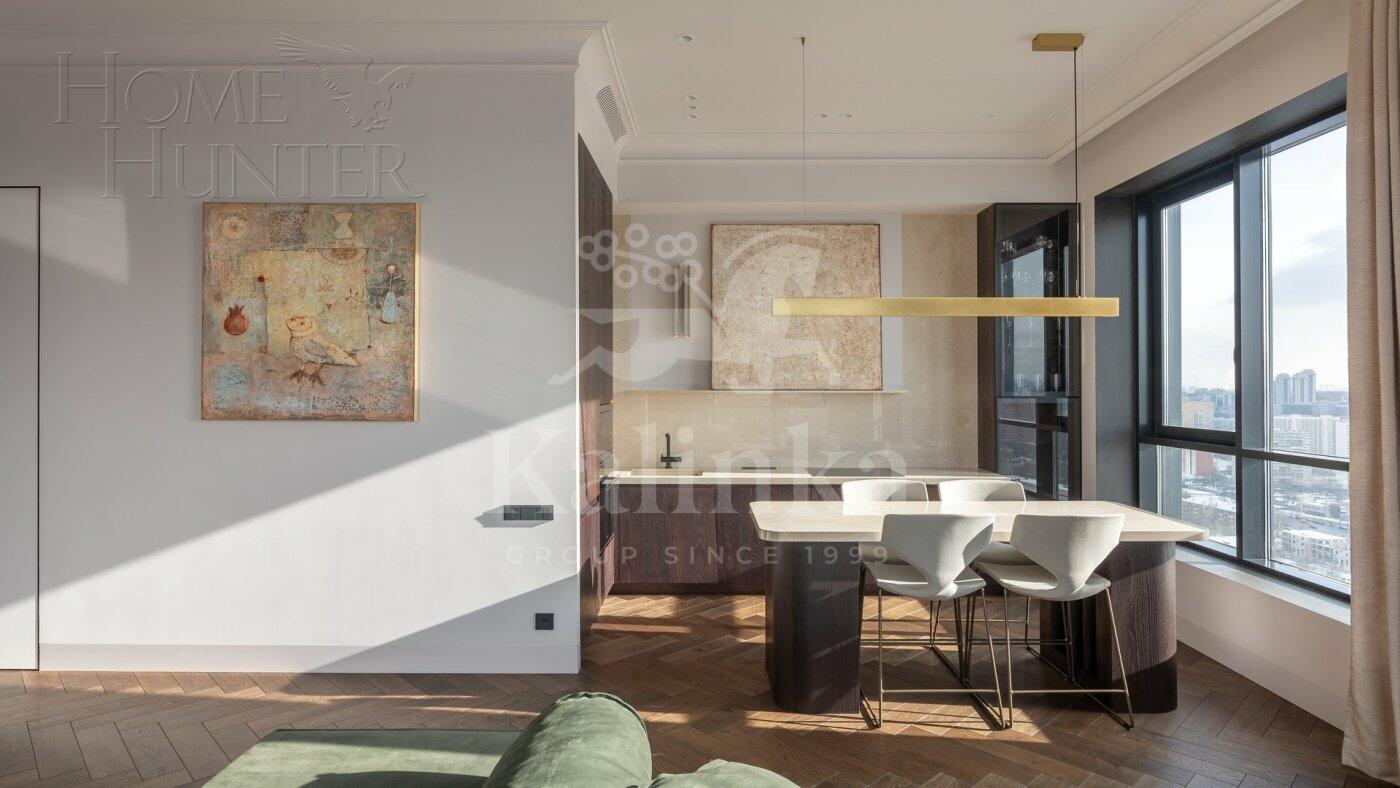 4-КОМН. КВАРТИРА С ОТДЕЛКОЙ 104.9 М² НА 29 ЭТАЖЕ