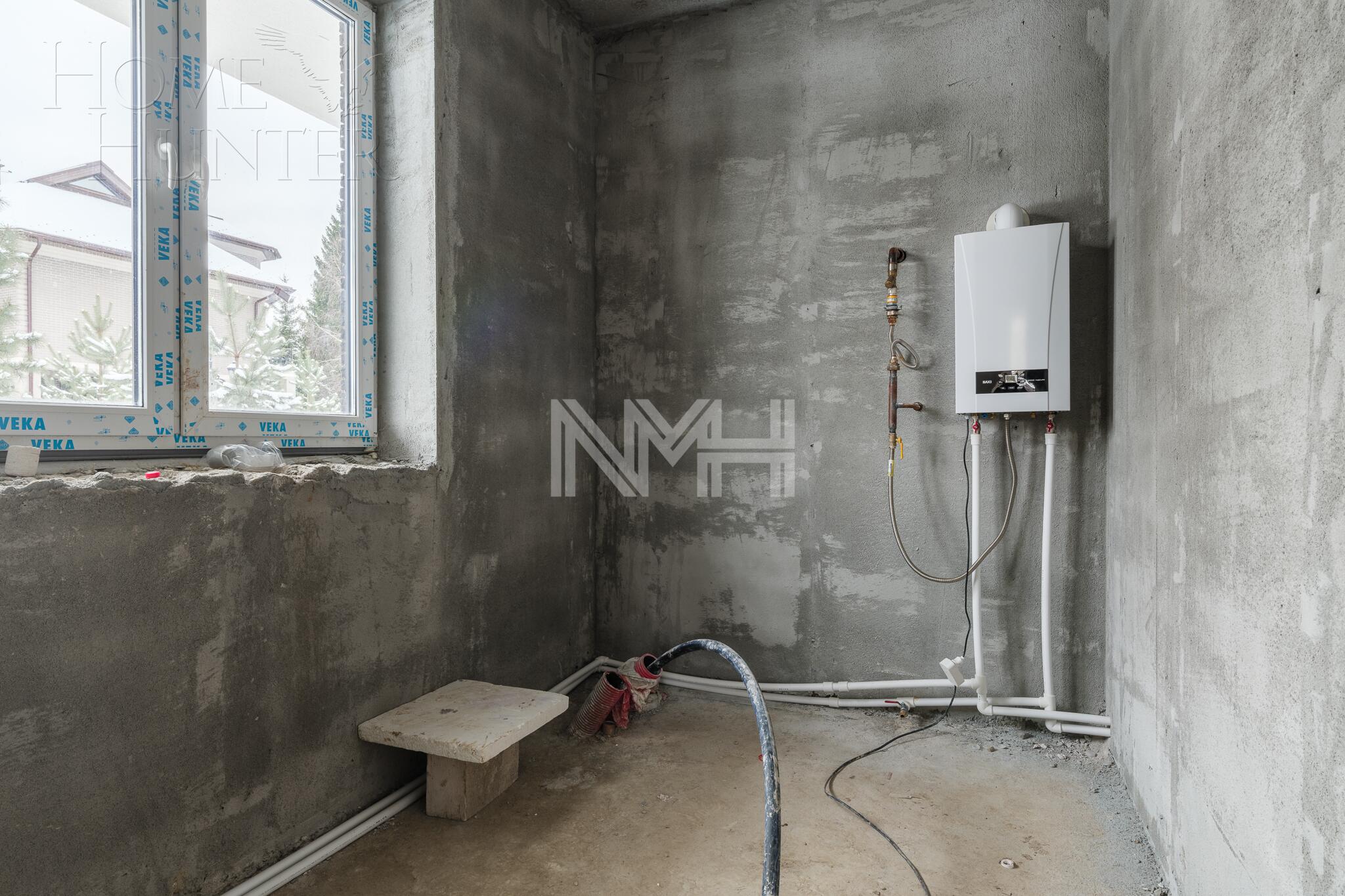 2-этажный коттедж 220 м² без отделки