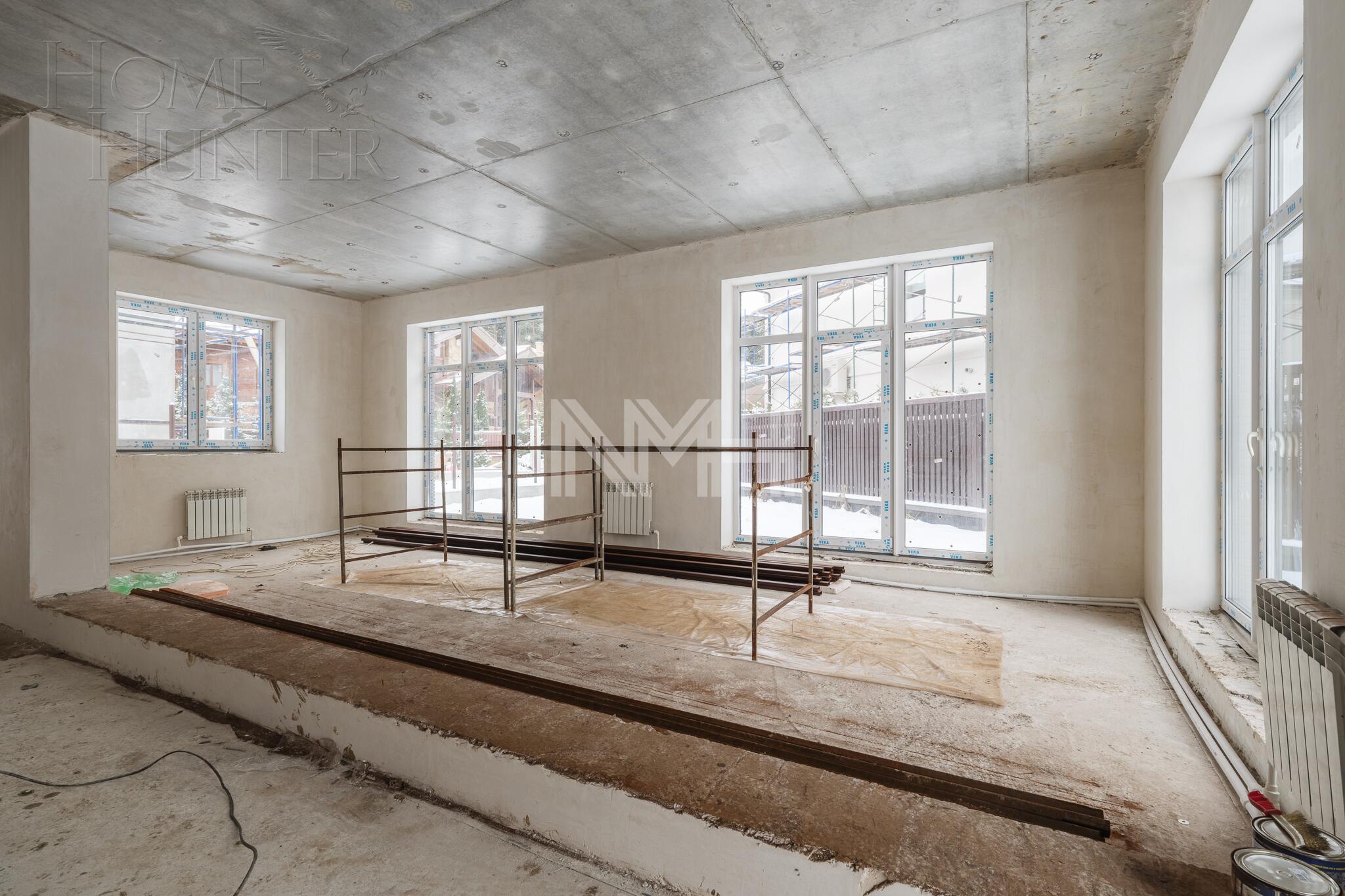 2-этажный коттедж 220 м² без отделки