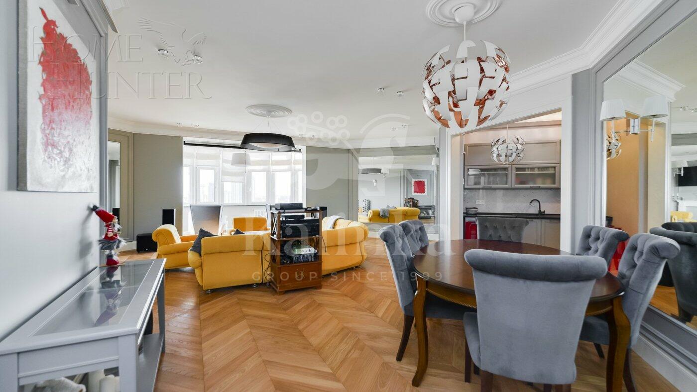 4-КОМН. КВАРТИРА С ОТДЕЛКОЙ 151 М² НА 20 ЭТАЖЕ