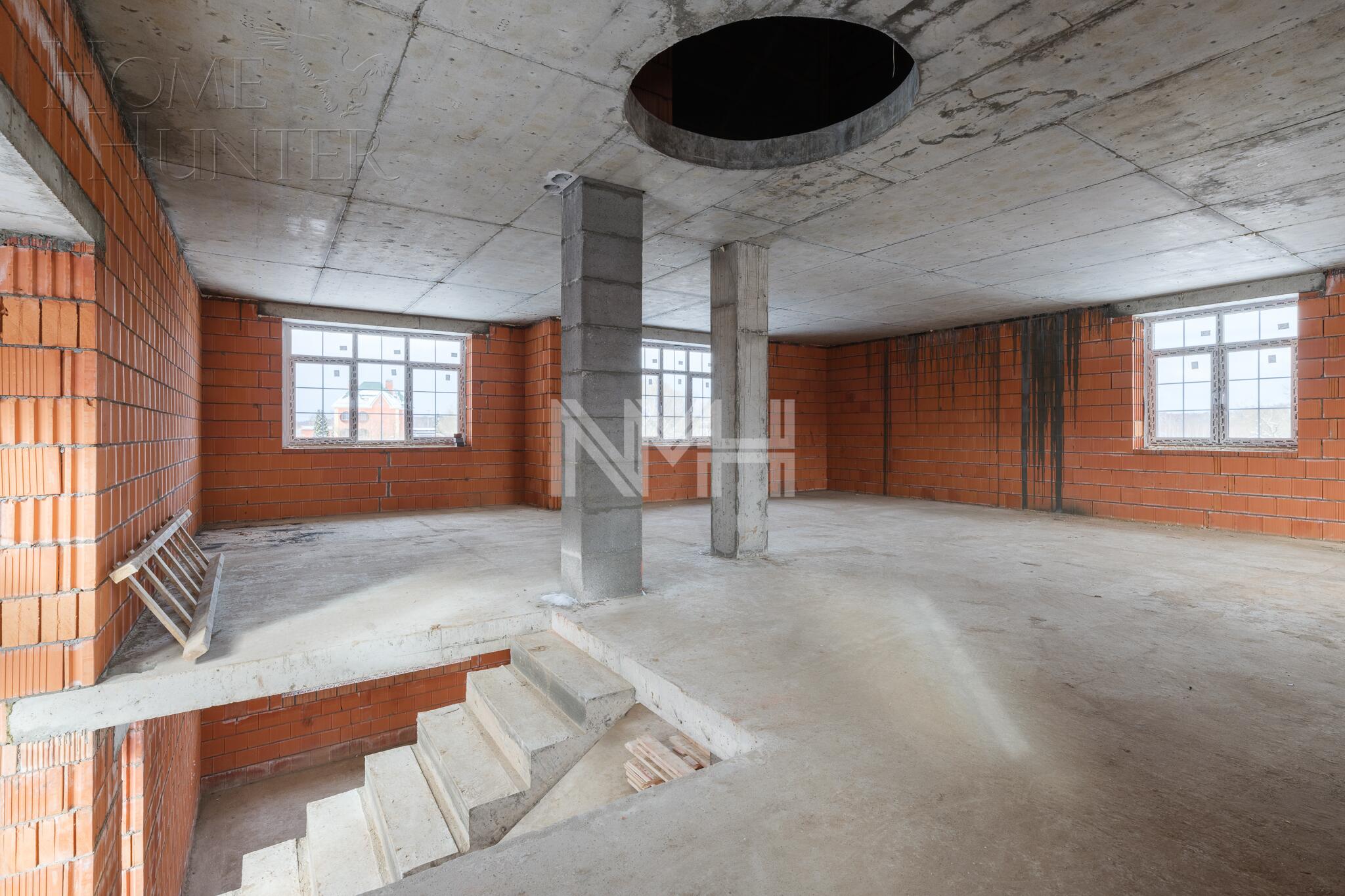 2-этажный коттедж 418 м² без отделки