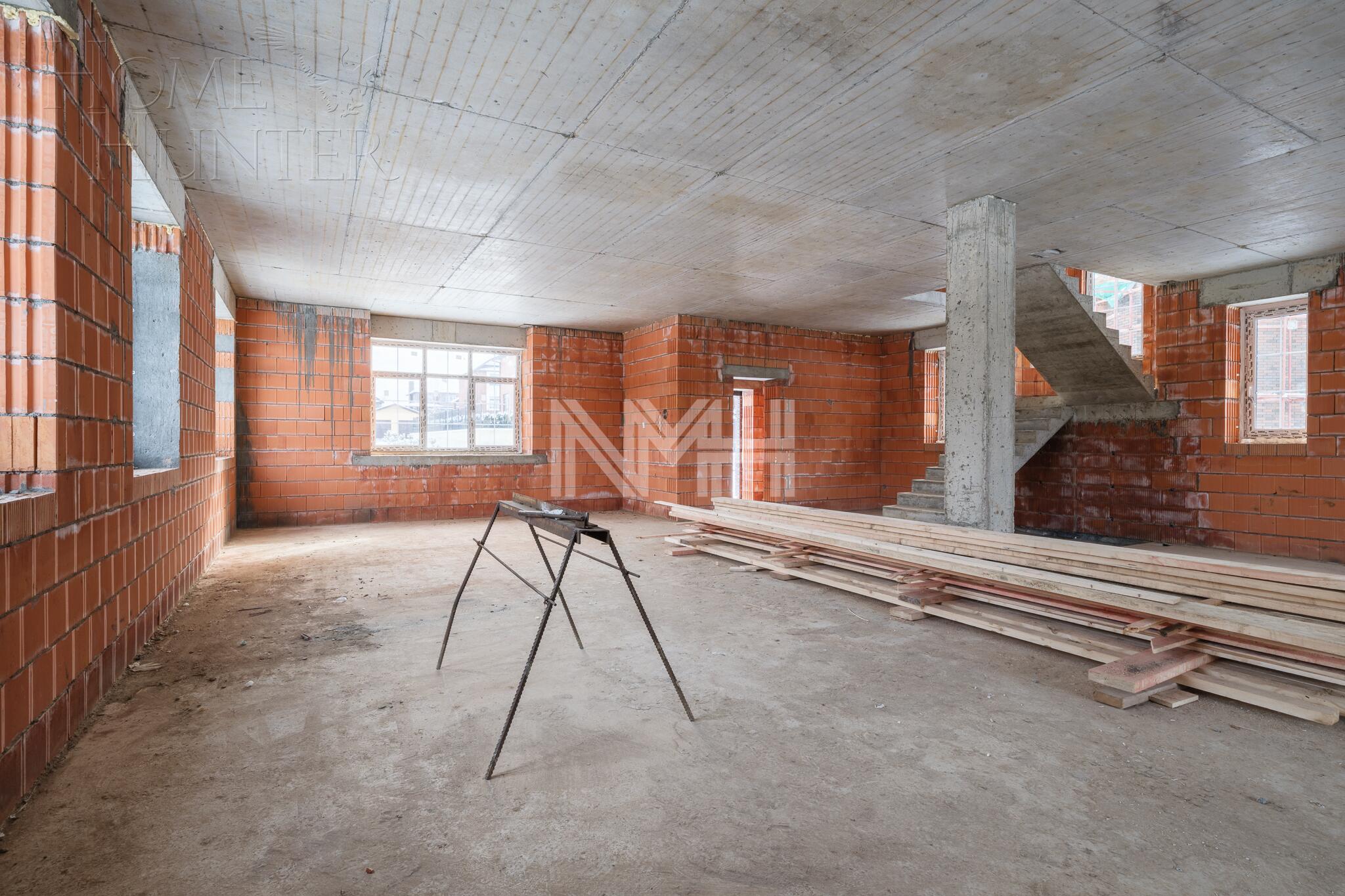 2-этажный коттедж 418 м² без отделки