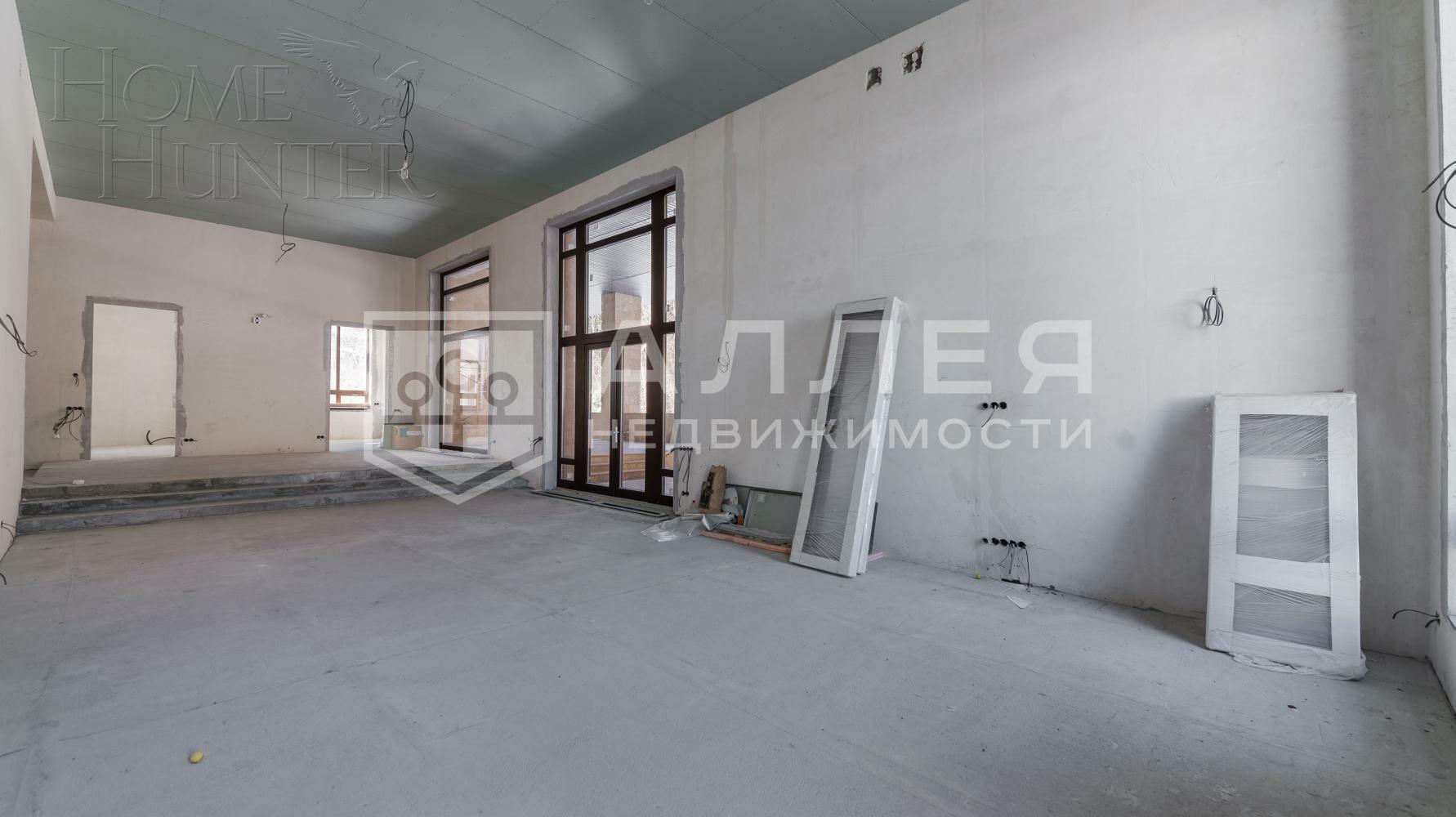 2-этажный коттедж 596 м² без отделки