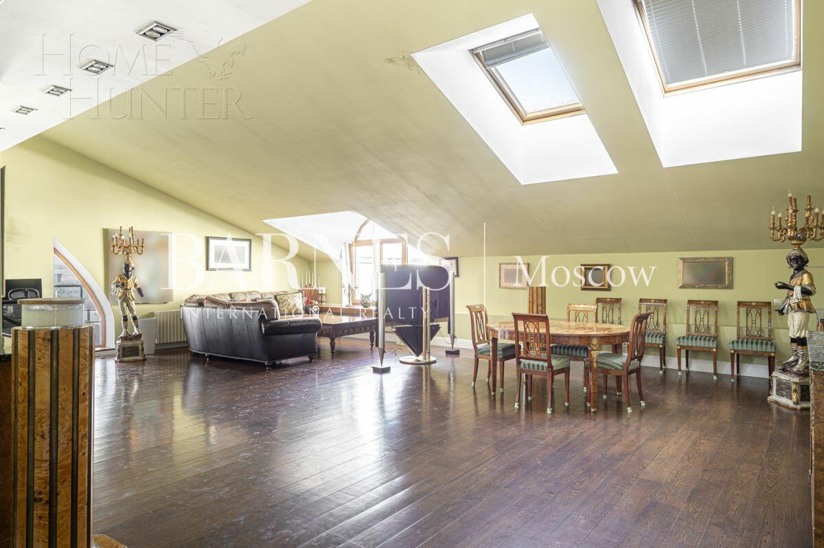 2-УРОВНЕВЫЙ ПЕНТХАУС С ОТДЕЛКОЙ 345 М² НА 5 ЭТАЖЕ