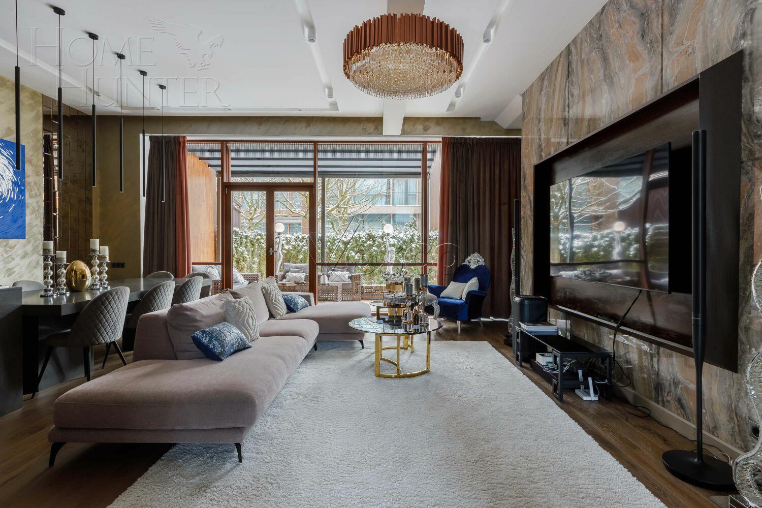 3-этажный таунхаус 170 м² с отделкой