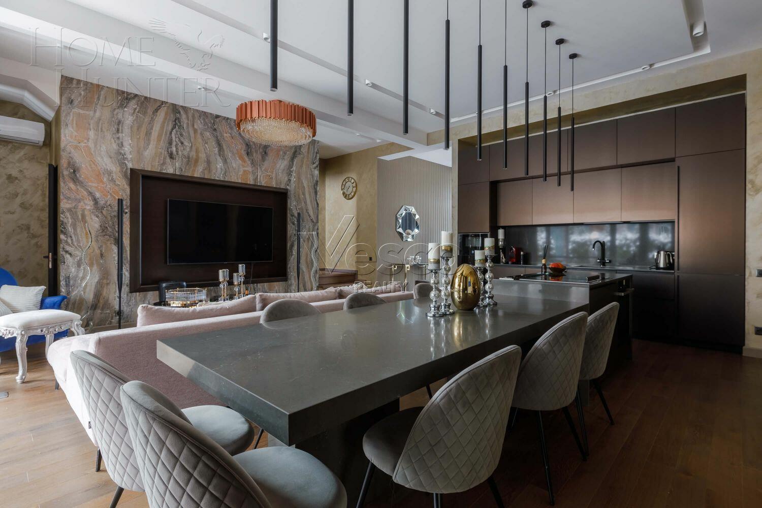 3-этажный таунхаус 170 м² с отделкой