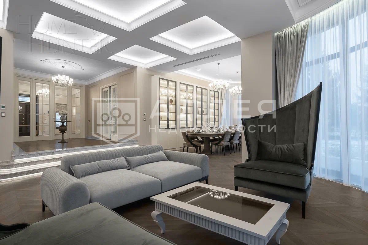 3-этажный коттедж 1 445 м² с отделкой