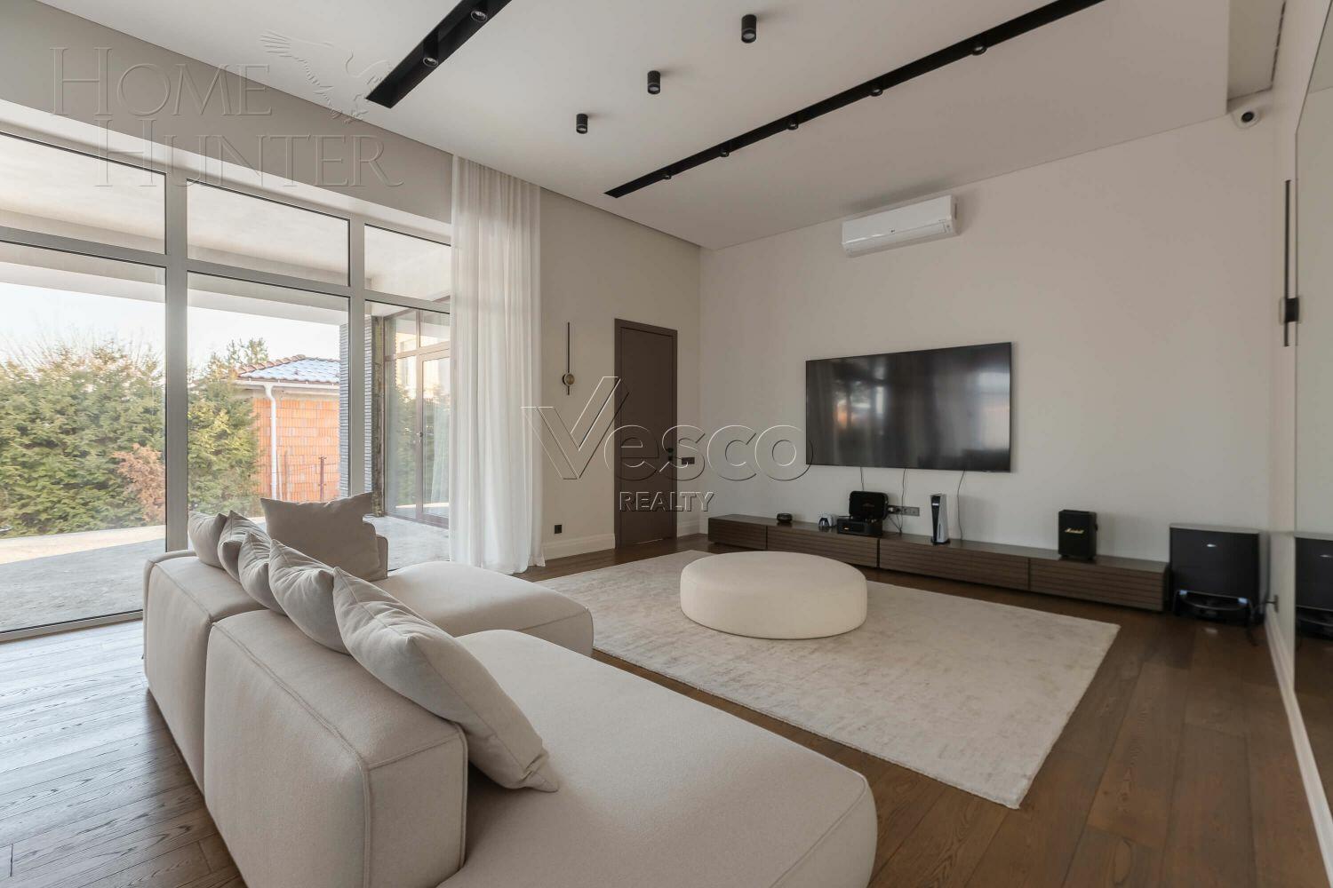 1-этажный коттедж 350 м² с отделкой