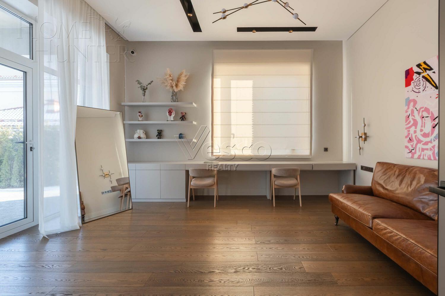 1-этажный коттедж 350 м² с отделкой