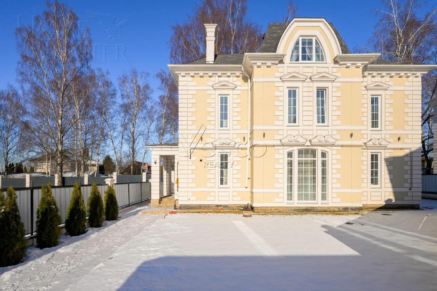 3-этажный коттедж 222 м² с отделкой