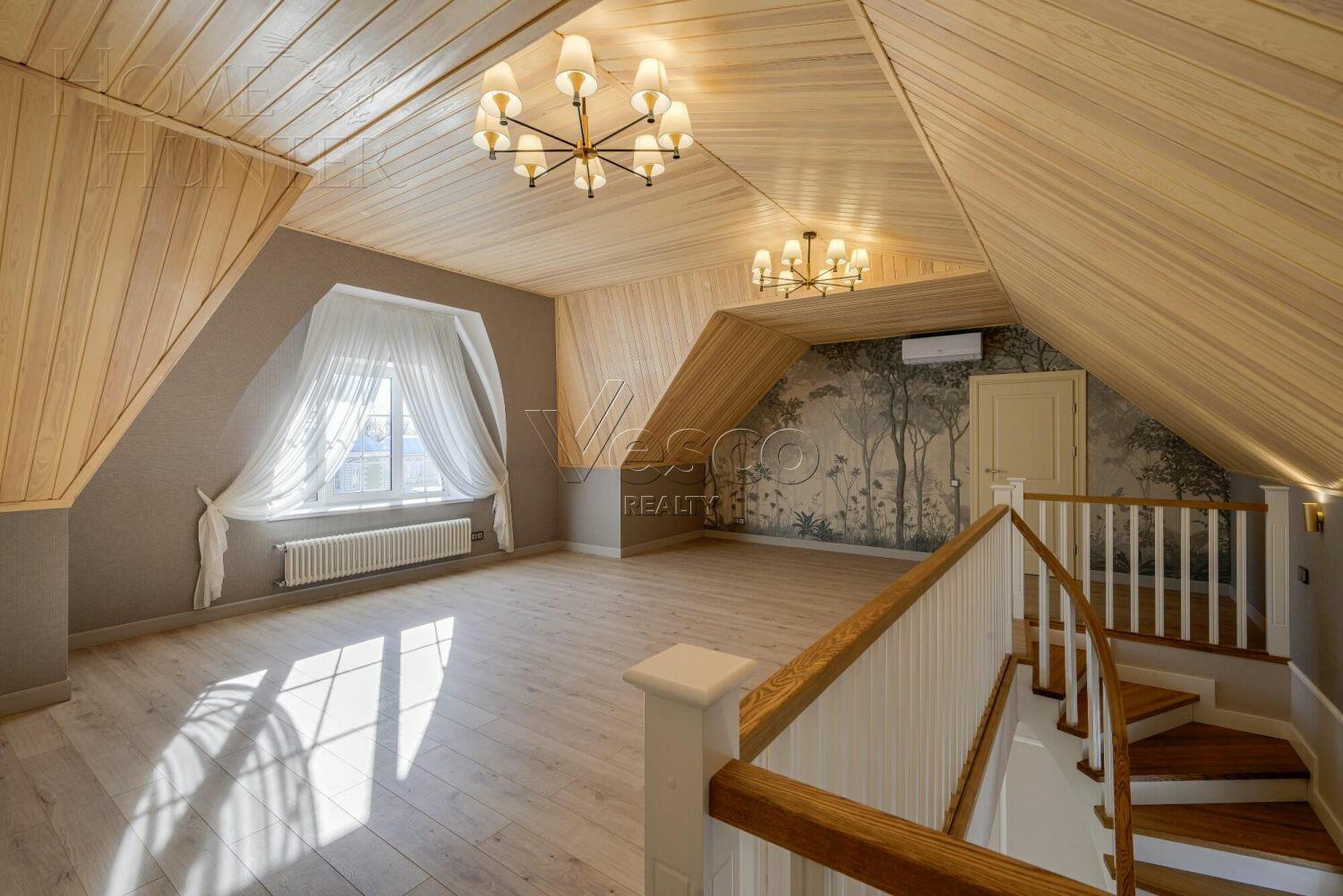 3-этажный коттедж 222 м² с отделкой