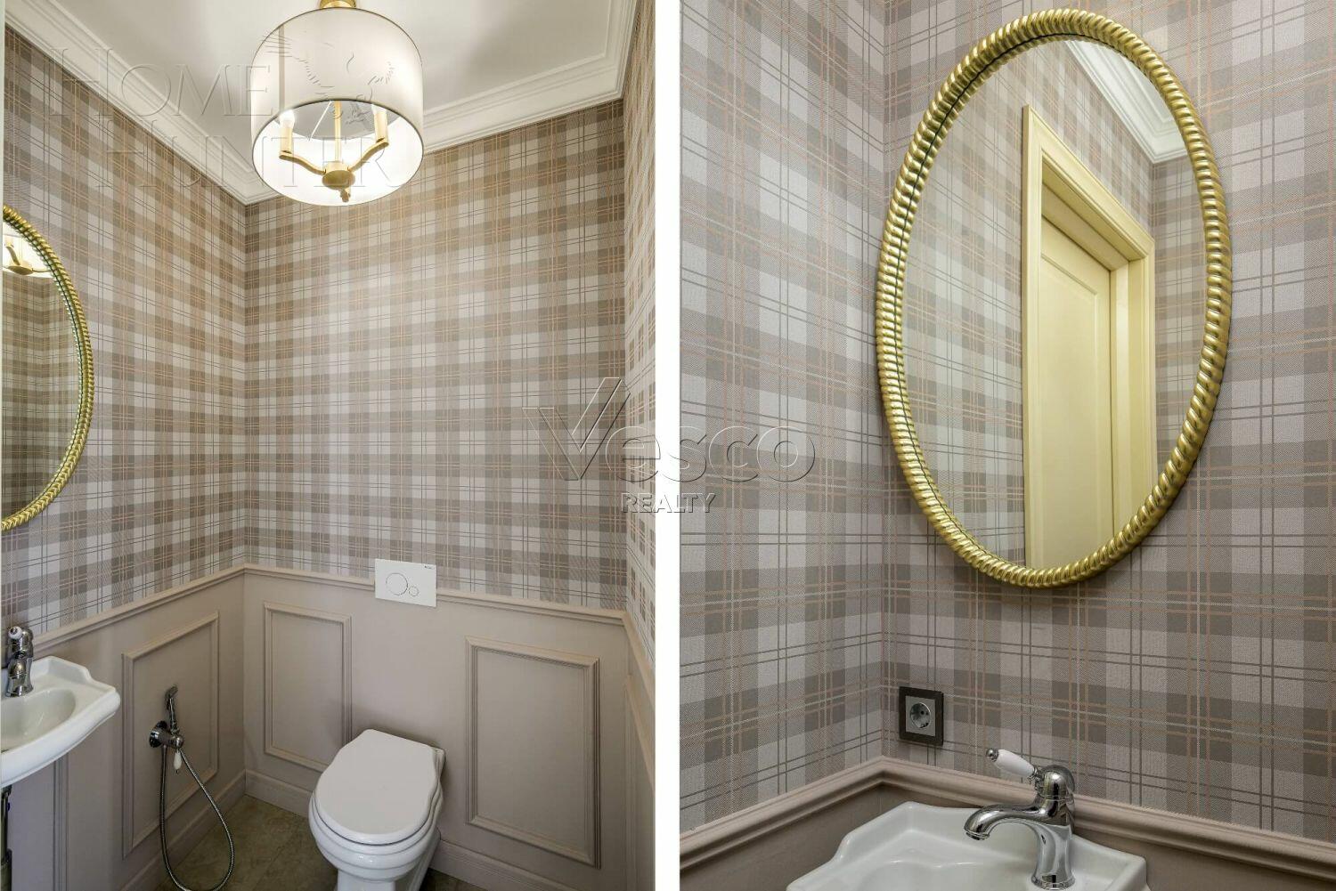 3-этажный коттедж 222 м² с отделкой