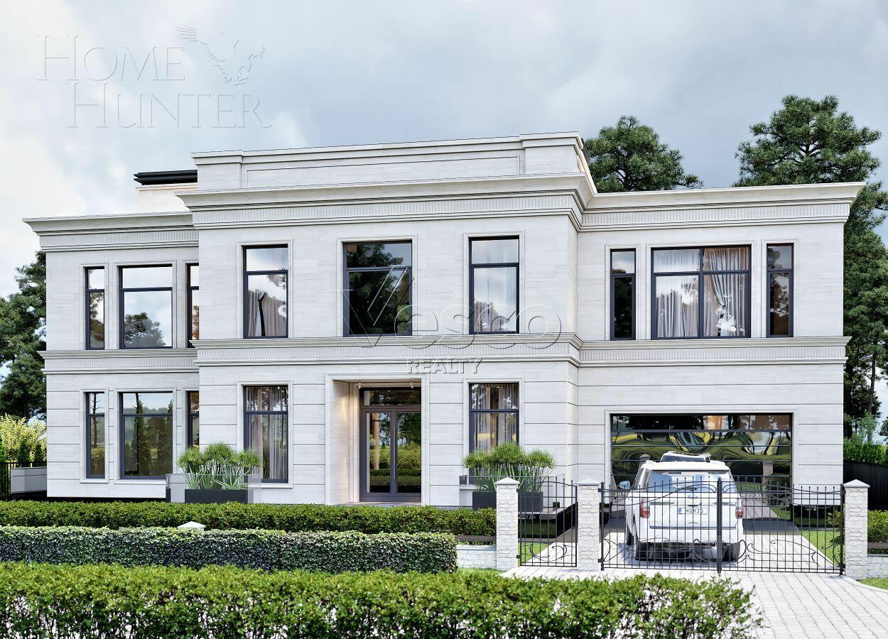 2-этажный коттедж 615 м² без отделки