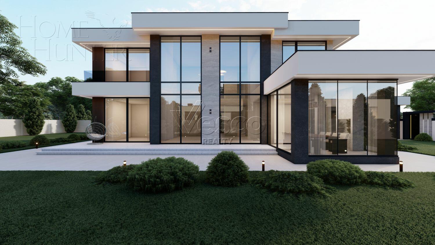 2-этажный коттедж 505 м² с отделкой