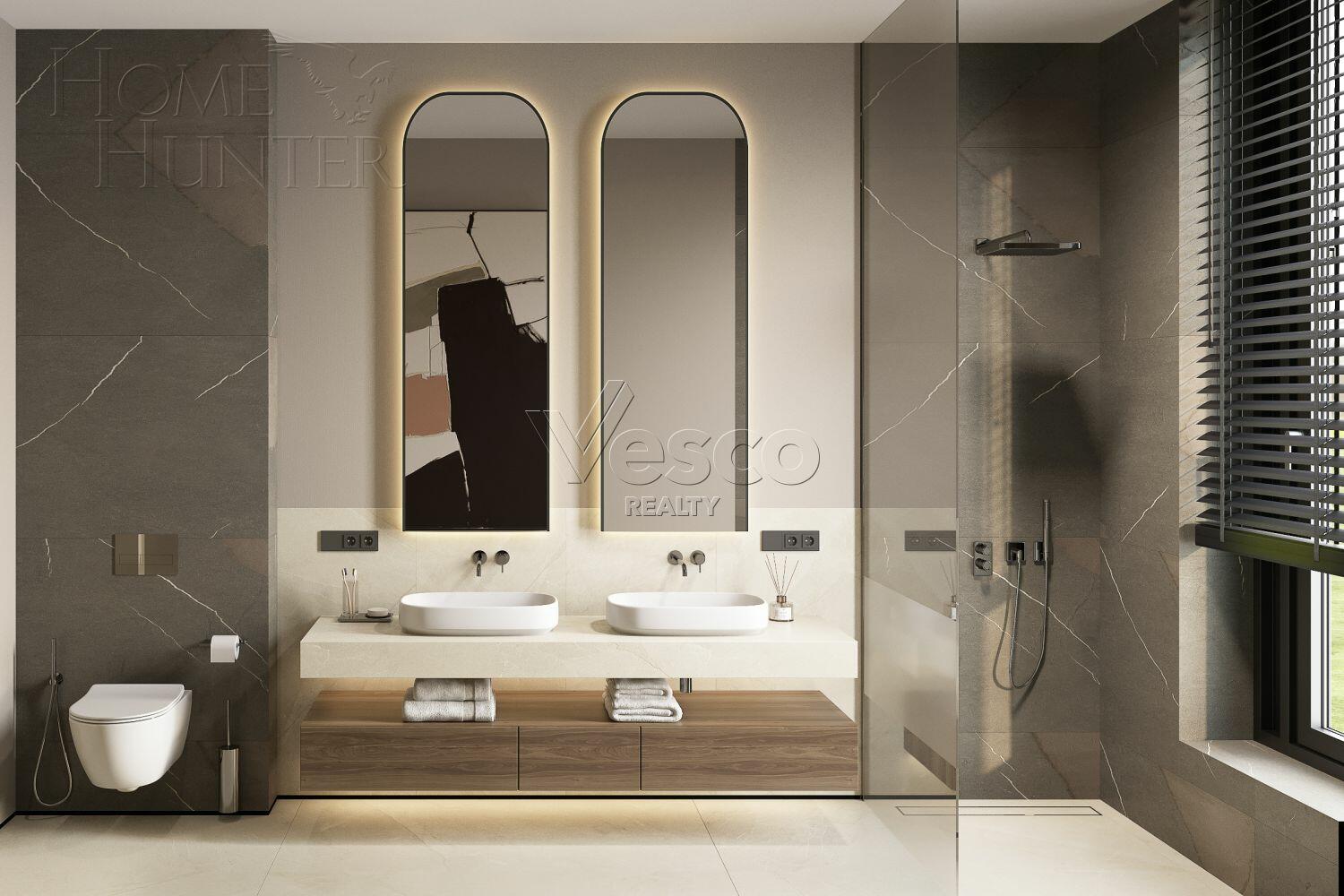 2-этажный коттедж 505 м² с отделкой