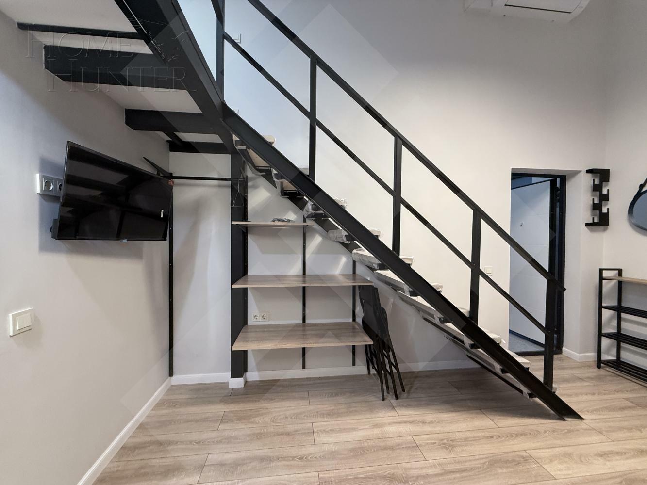 2-УРОВНЕВЫЕ АПАРТАМЕНТЫ С ОТДЕЛКОЙ 57.5 М² НА 1 ЭТАЖЕ