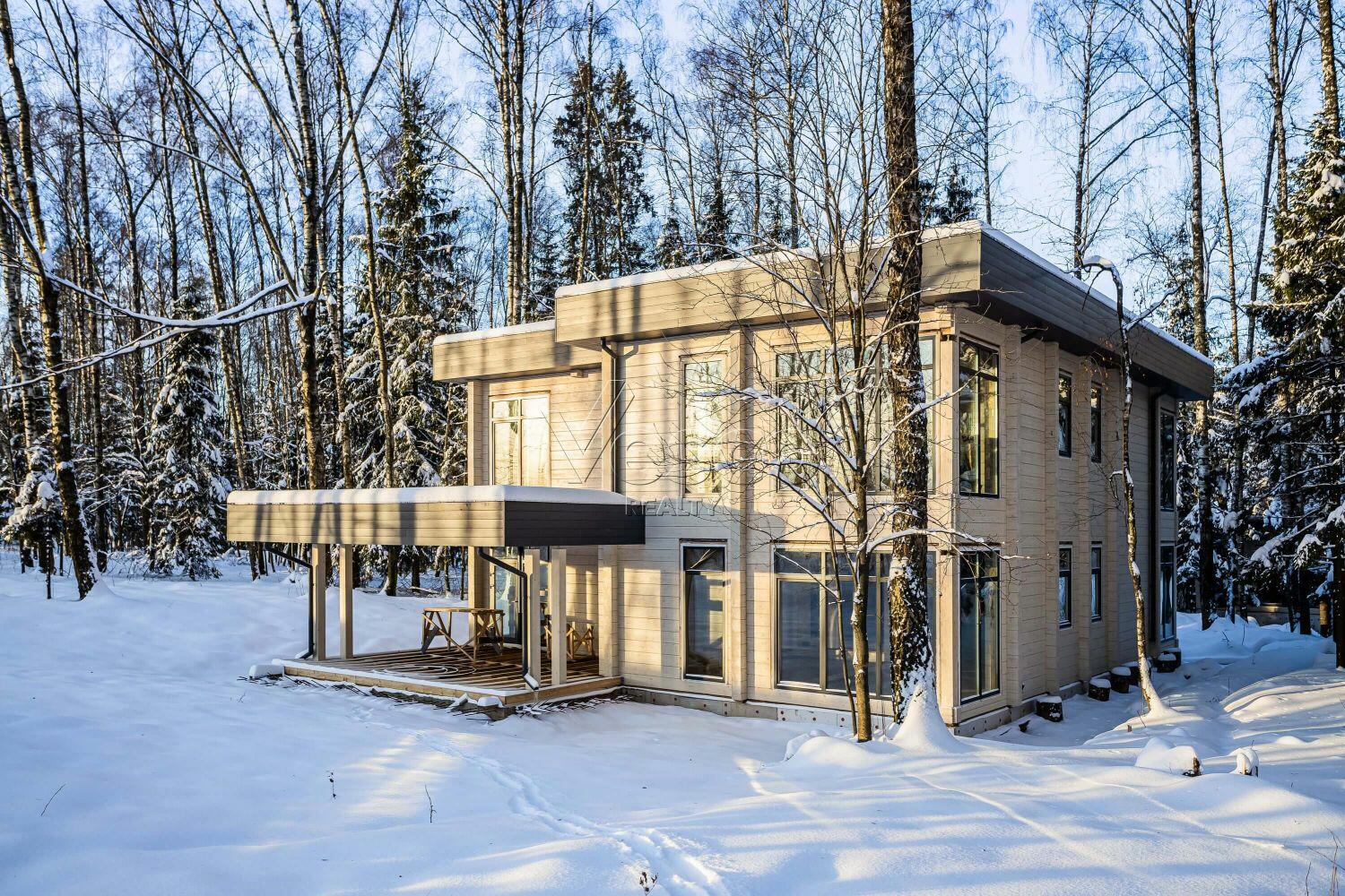 2-этажный коттедж 381 м² без отделки