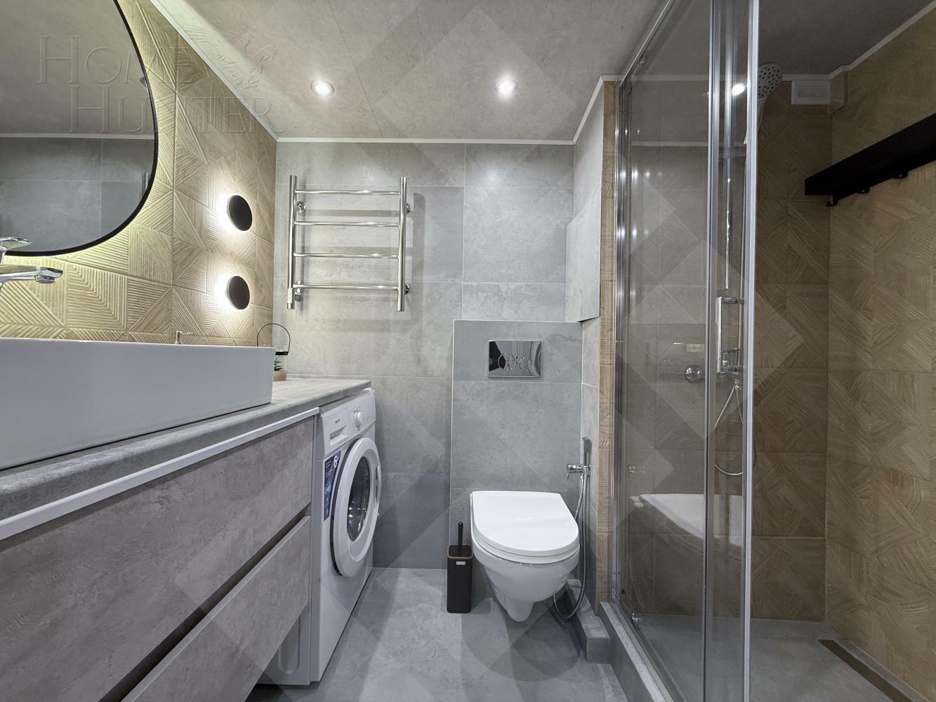 2-УРОВНЕВЫЕ АПАРТАМЕНТЫ С ОТДЕЛКОЙ 57.5 М² НА 1 ЭТАЖЕ