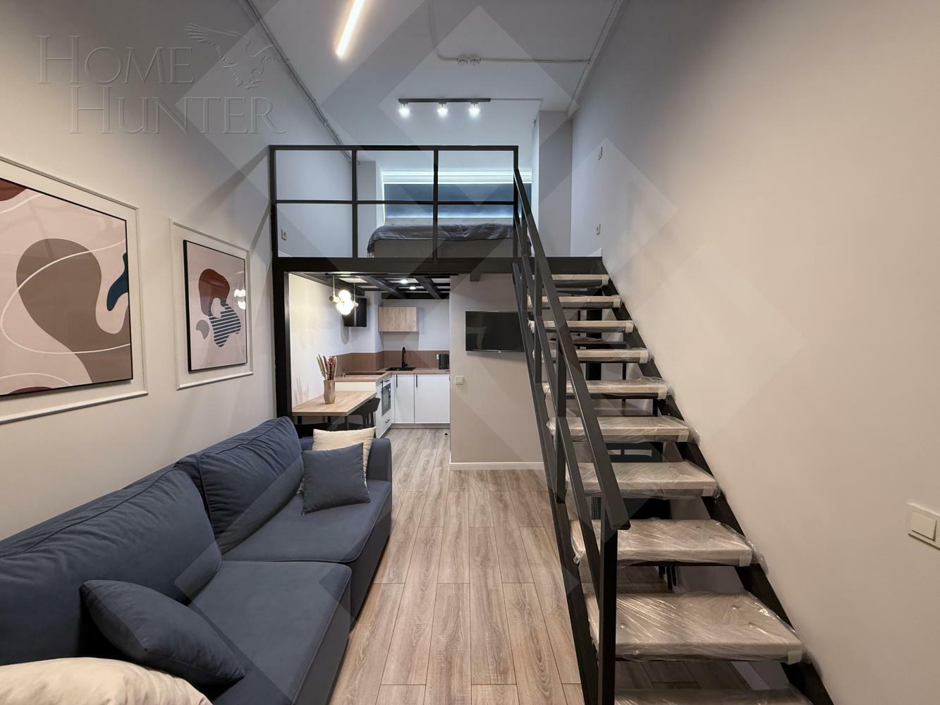 2-УРОВНЕВЫЕ АПАРТАМЕНТЫ С ОТДЕЛКОЙ 57.5 М² НА 1 ЭТАЖЕ